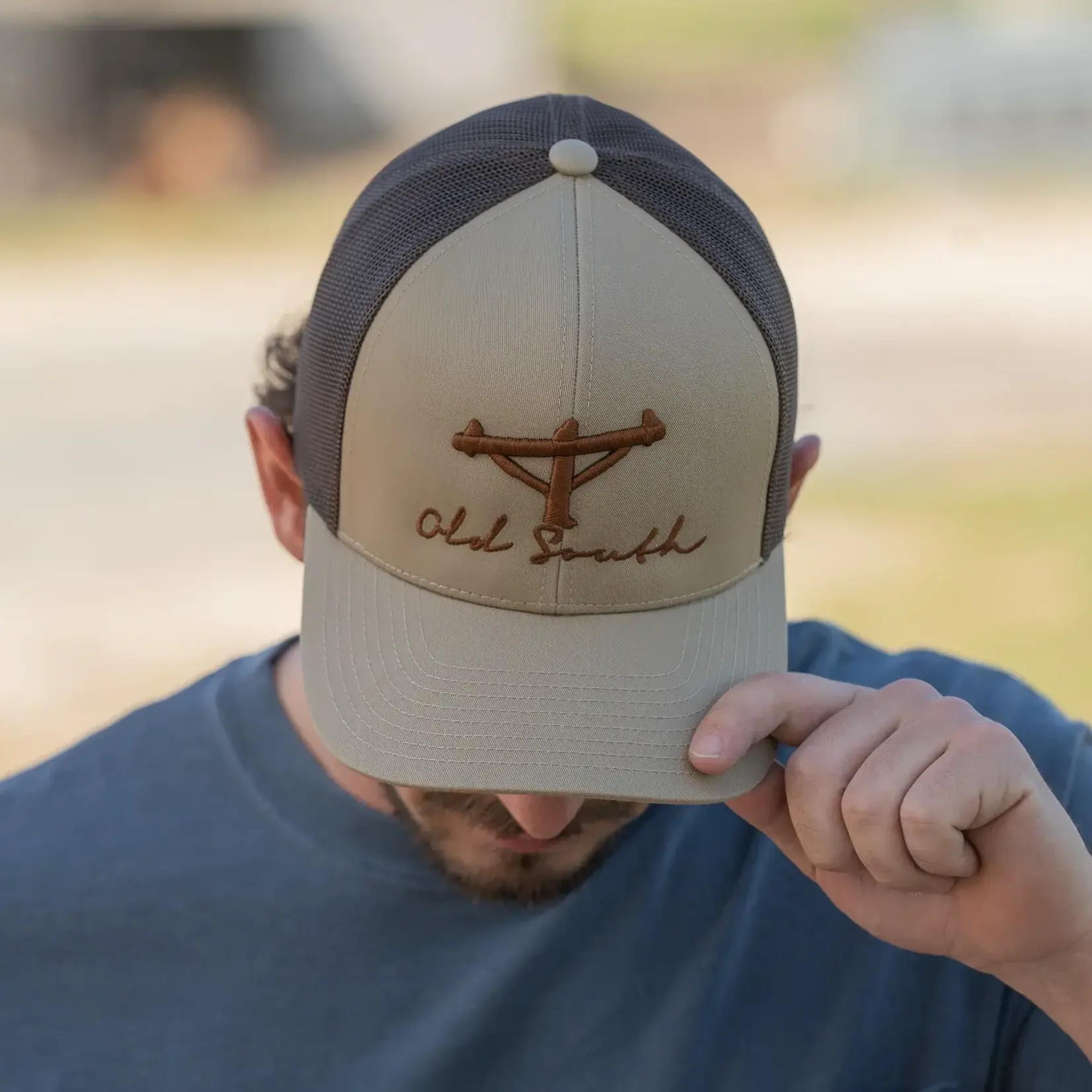Old South Apparel Old South Apparel Lineman Pole Snapback Hat