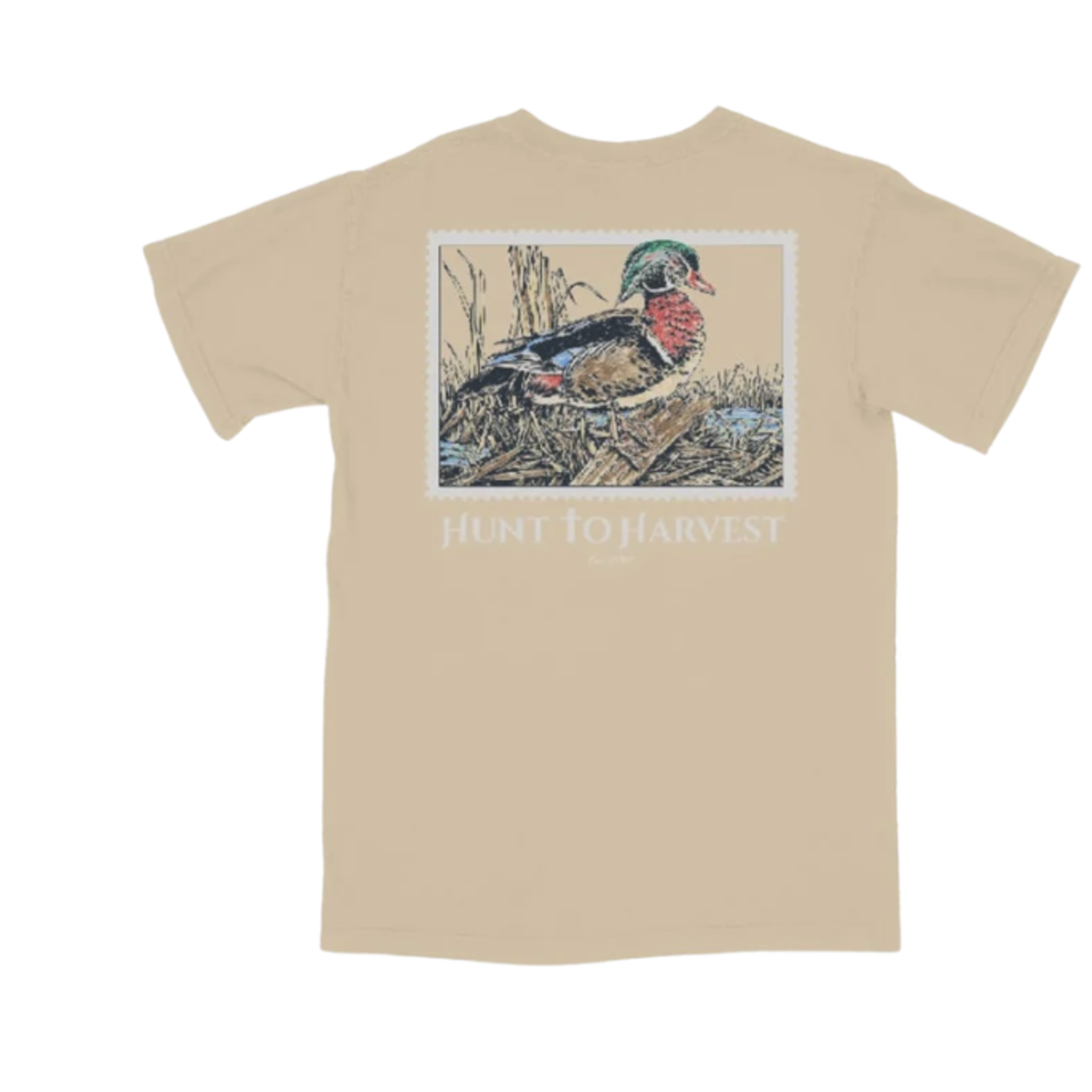 Hunt to Harvest Hunt to Harvest Wood Duck Stamp S/S TEE Shirt