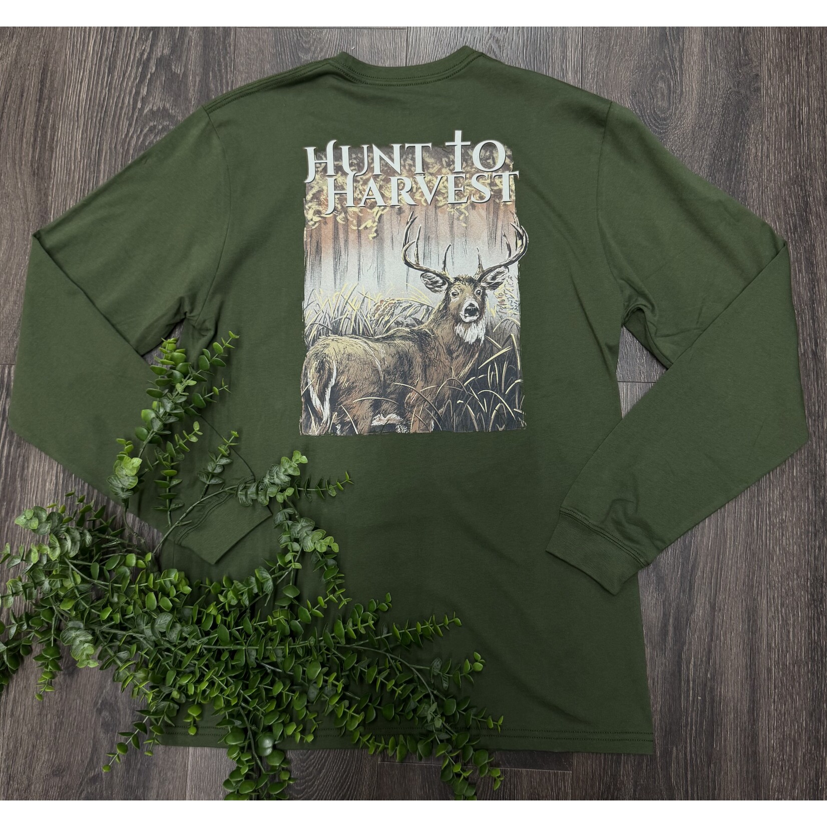 Hunt to Harvest Hunt to Harvest Ten Point L/S TEE Shirt