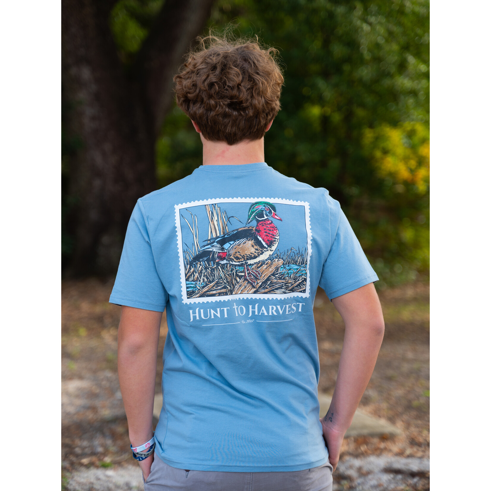 Hunt to Harvest Hunt to Harvest Wood Duck Stamp S/S TEE Shirt