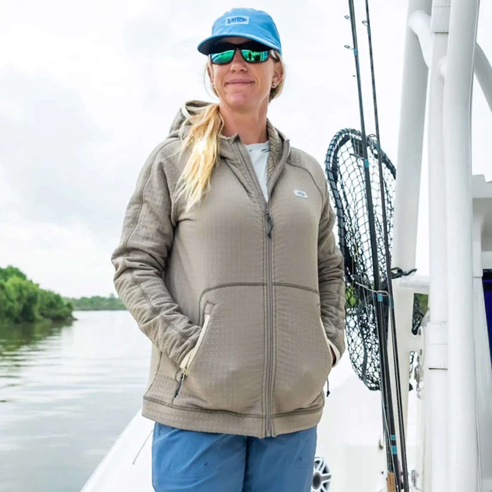 Aftco Aftco Women's  ArmorLoft Hooded Full Zip Jacket