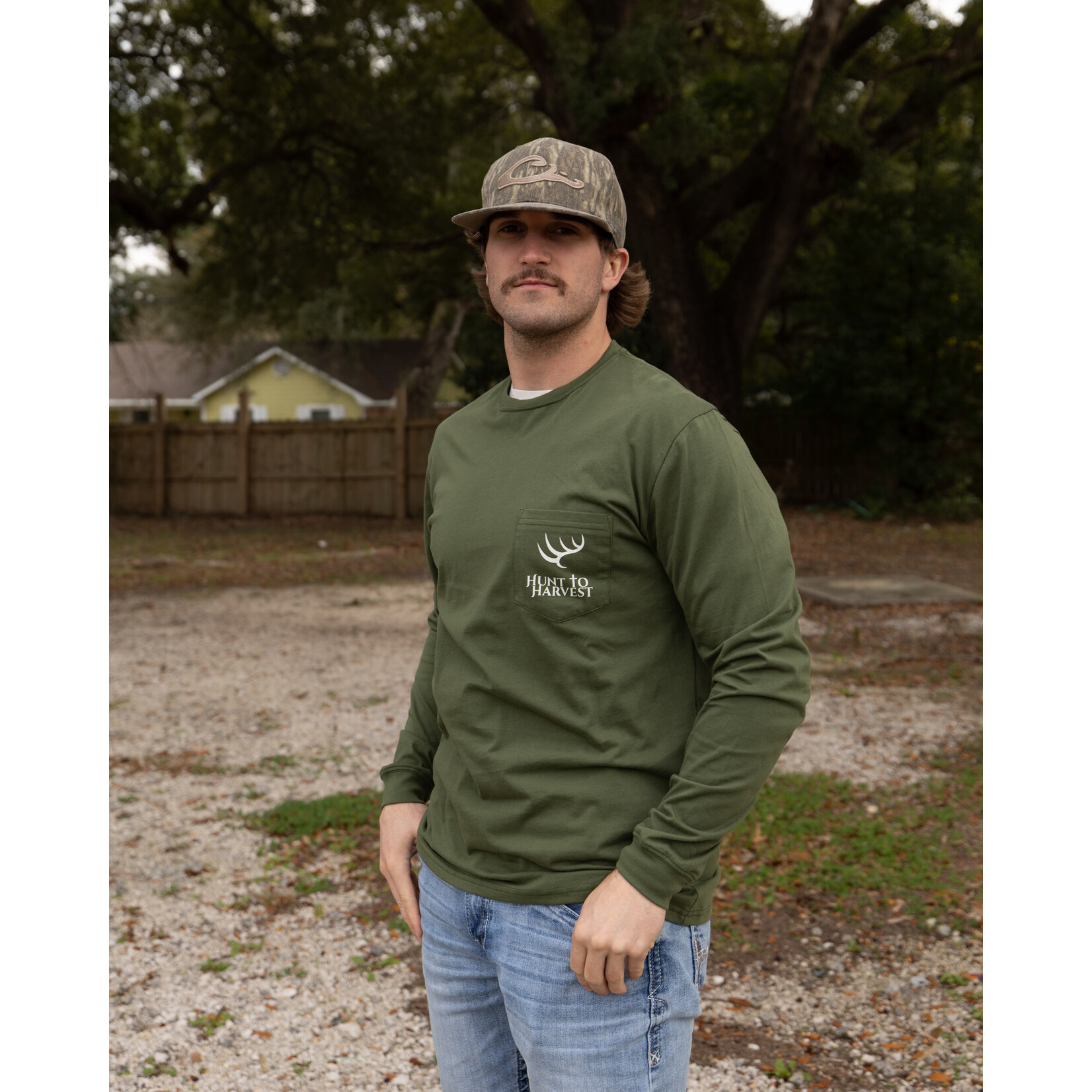 Hunt to Harvest Hunt to Harvest Ten Point L/S TEE Shirt