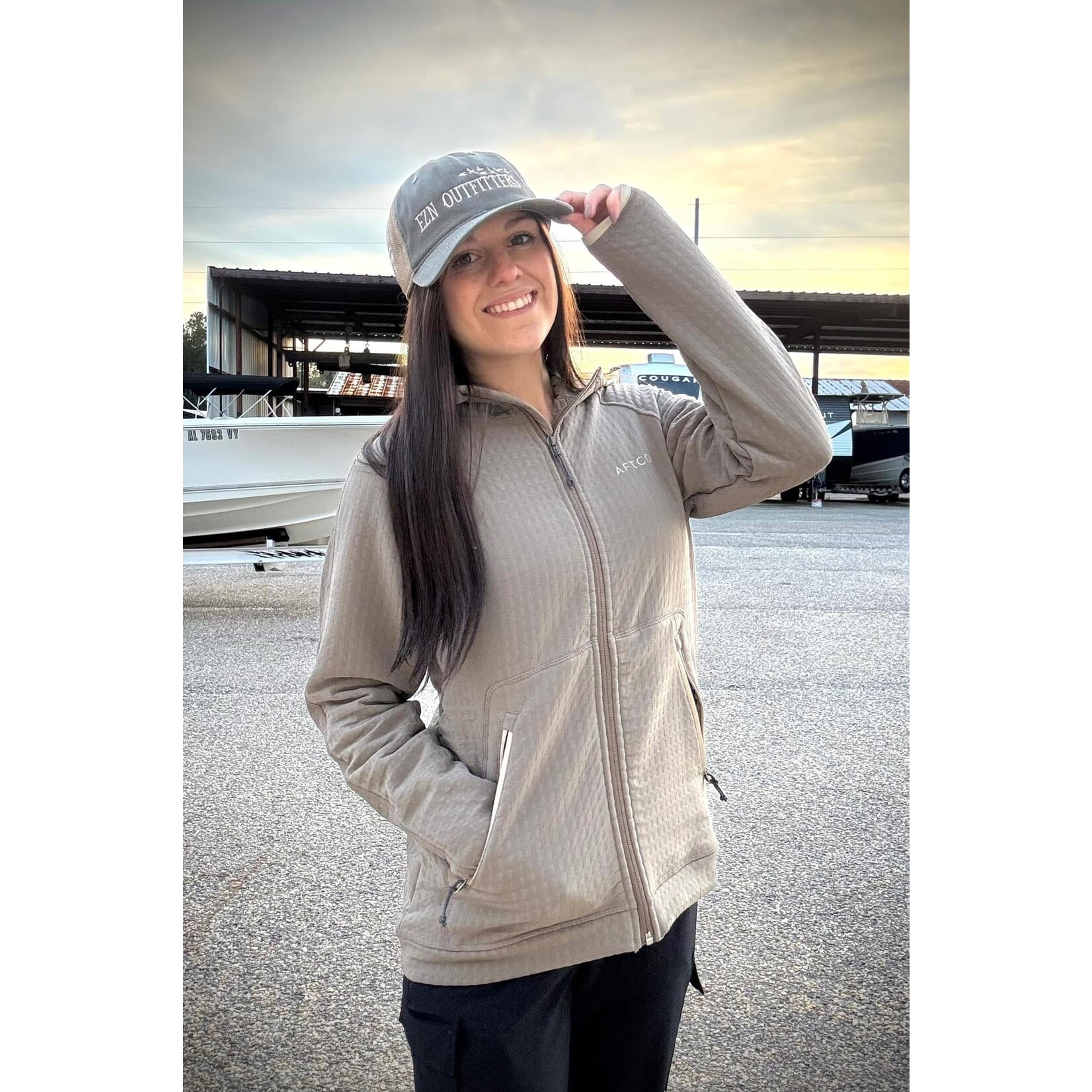 Aftco Aftco Women's  ArmorLoft Hooded Full Zip Jacket