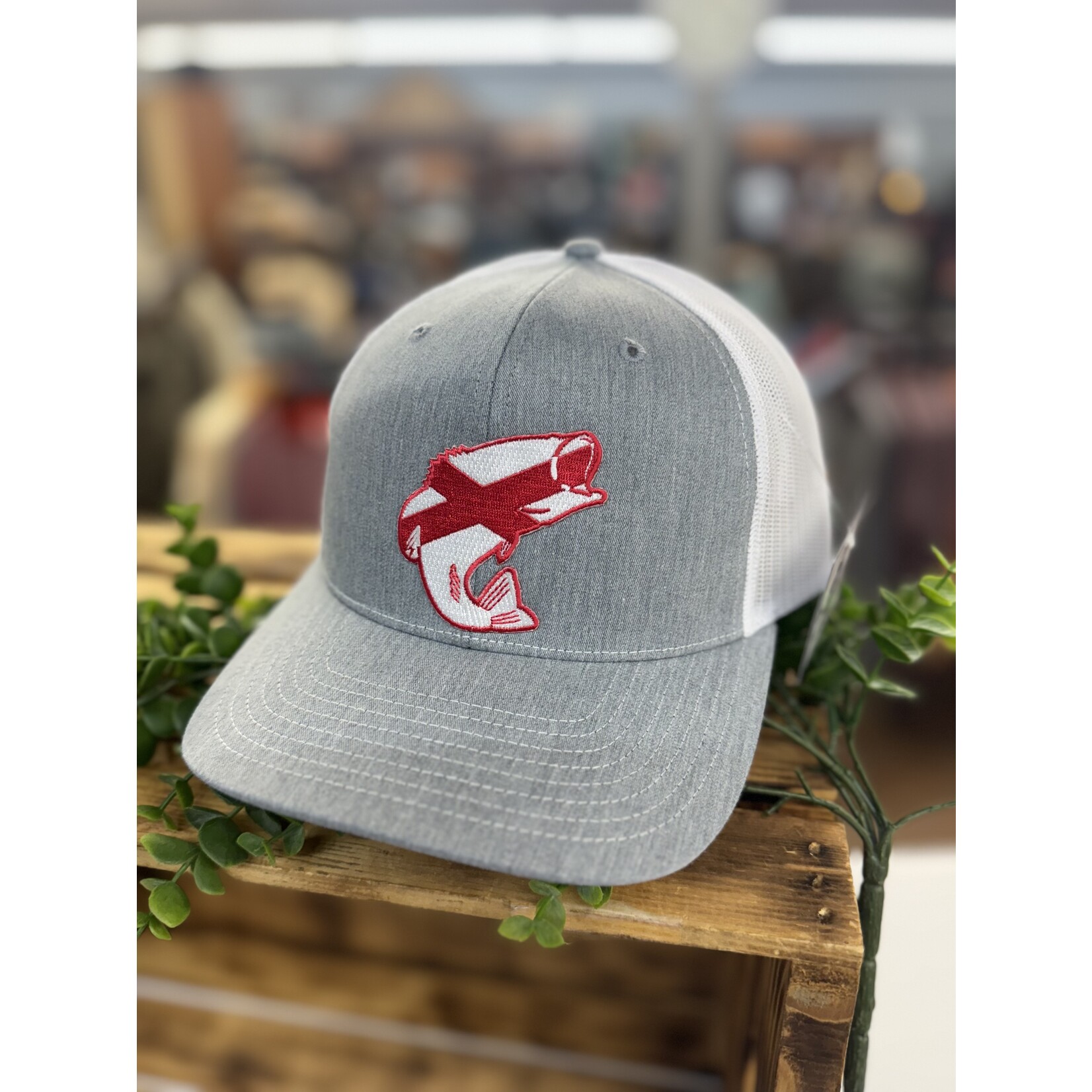Dixie Fowl Company Dixie Fowl Hat Co. AL Bass Snapback Hat