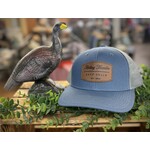 Rolling Thunder Rolling Thunder Script Leather Patch Snapback Hat