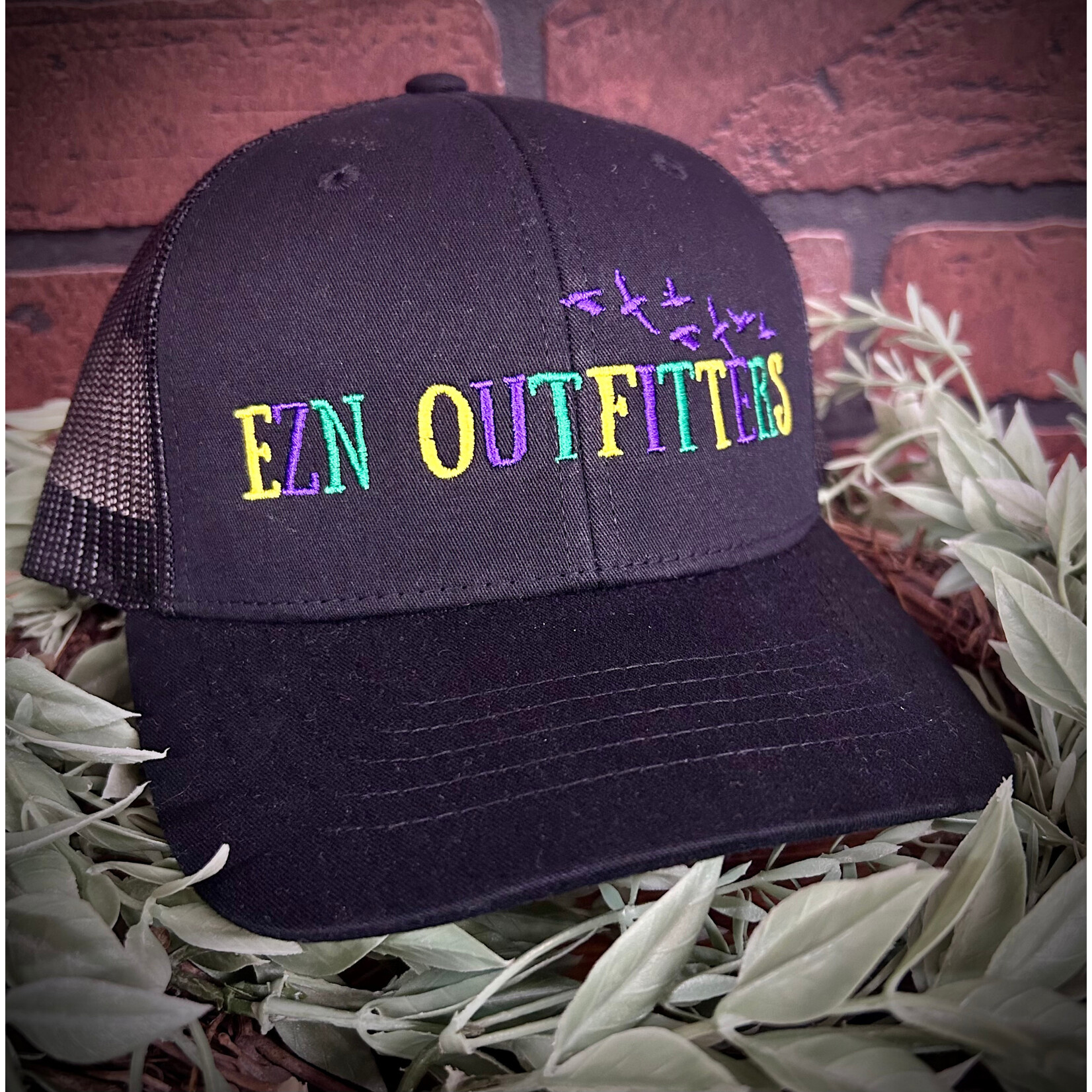 EZN Outfitters EZN Outfitters Mardi Gras Embroidered Snapback Hat