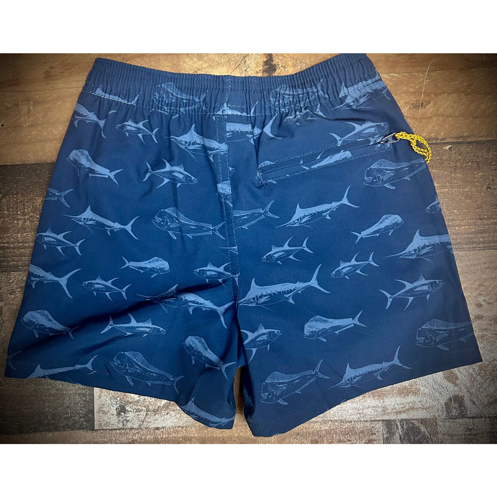 Aftco Aftco Youth Strike Printed Short Swim Trunks