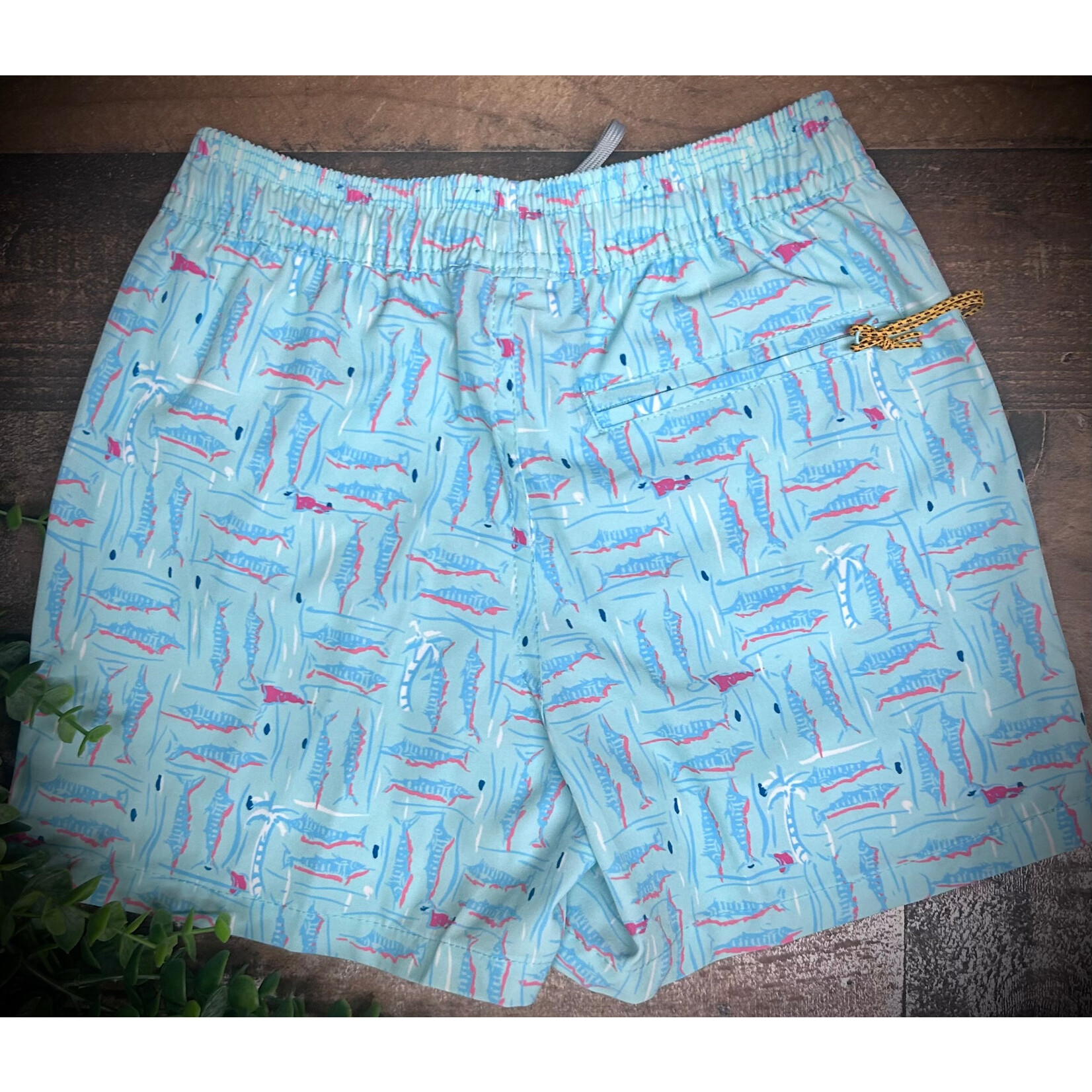 Aftco Aftco Youth Strike Printed Short Swim Trunks