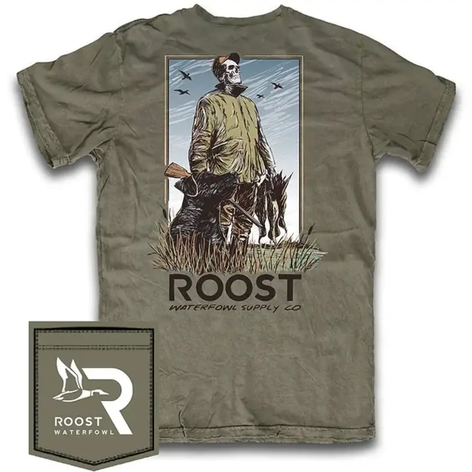 Roost Waterfowl Roost Waterfowl Skeleton Hunter S/S TEE Shirt