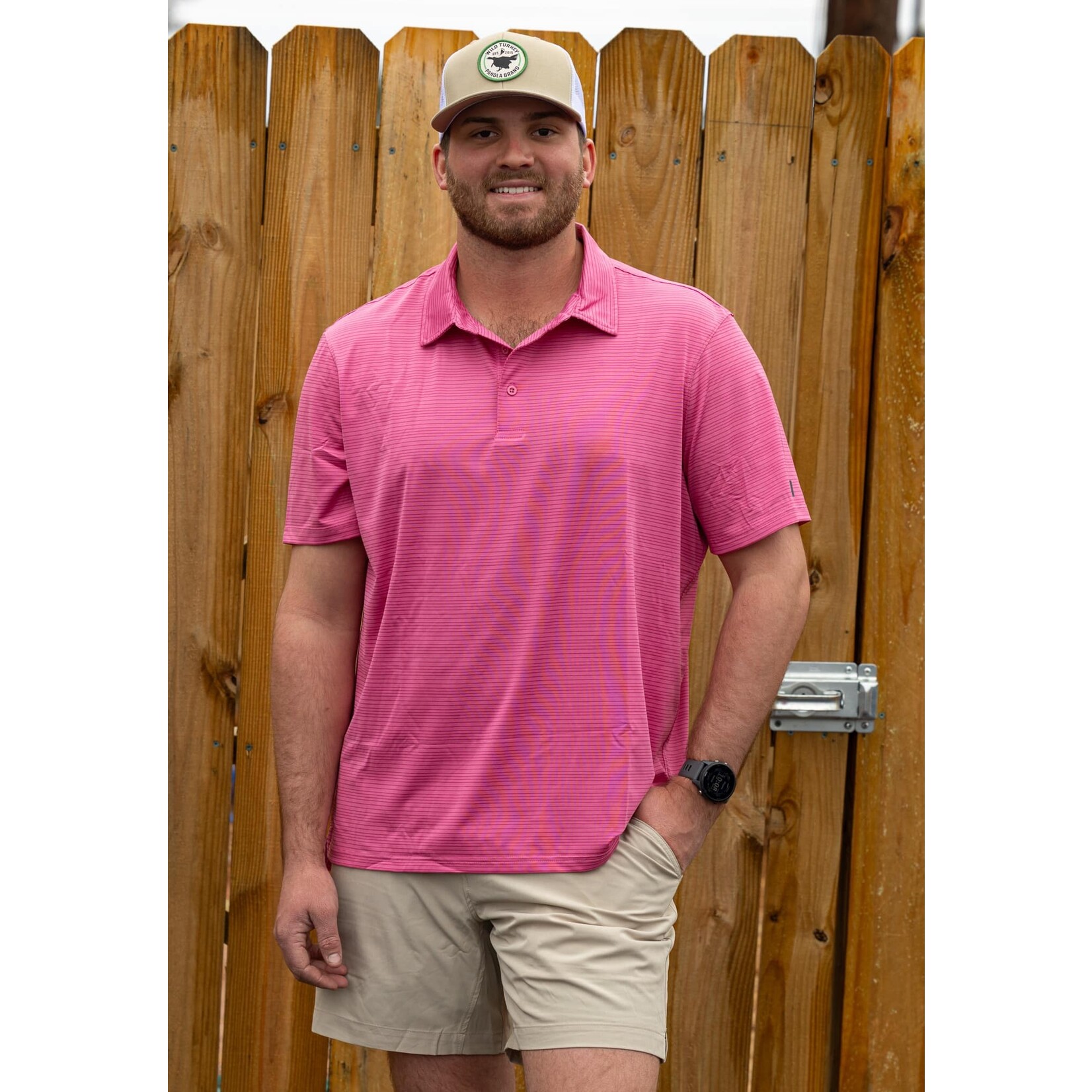 Aftco Aftco Men's Link Polo Shirt