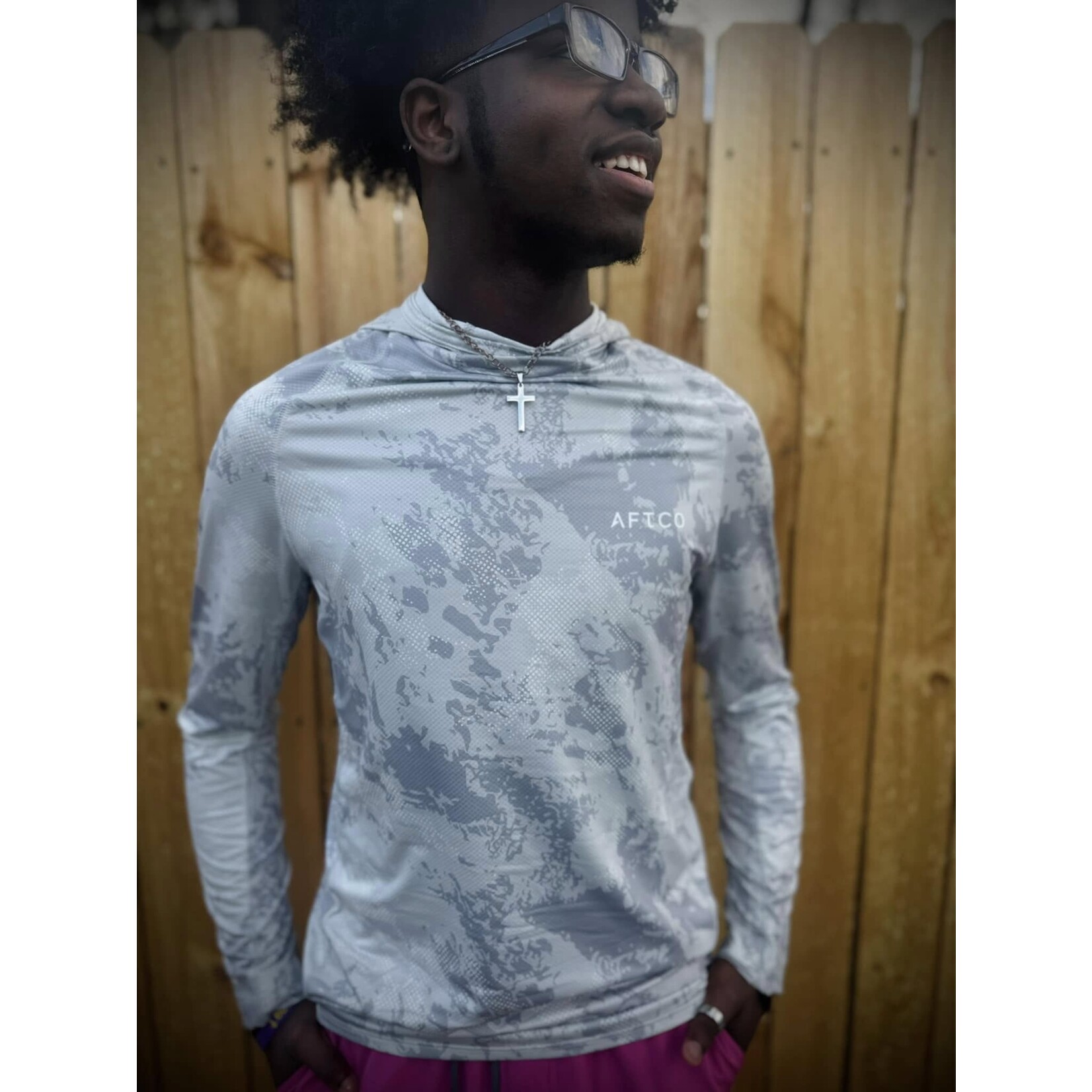 Aftco Aftco Men's Adapt Hood L/S Perf Shirt