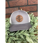 Aftco Aftco Youth Lemonade Leather Patch Trucker Snapback Hat