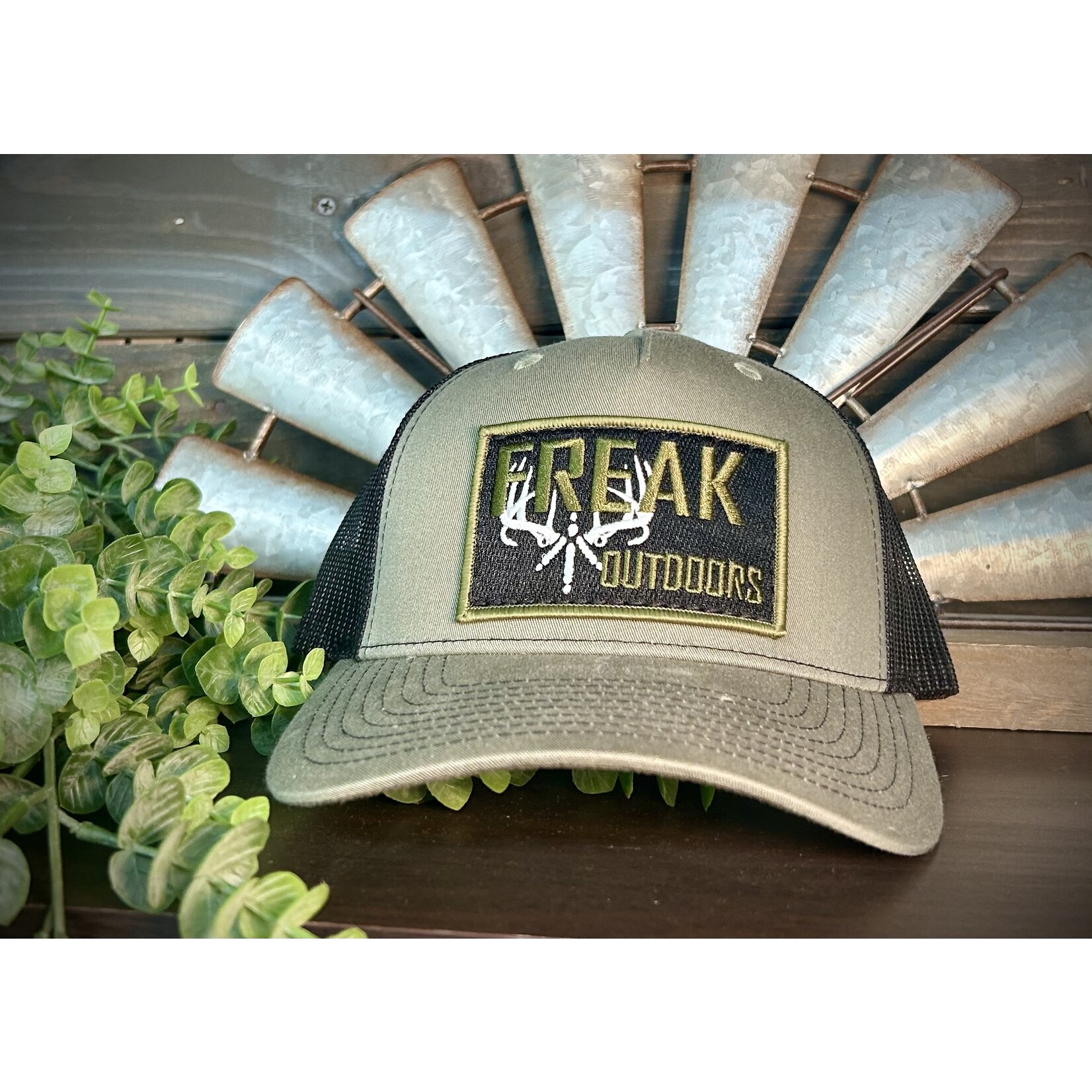Freak Outdoors Freak Outdoors Abilene Embroidered Patch Snapback Hat