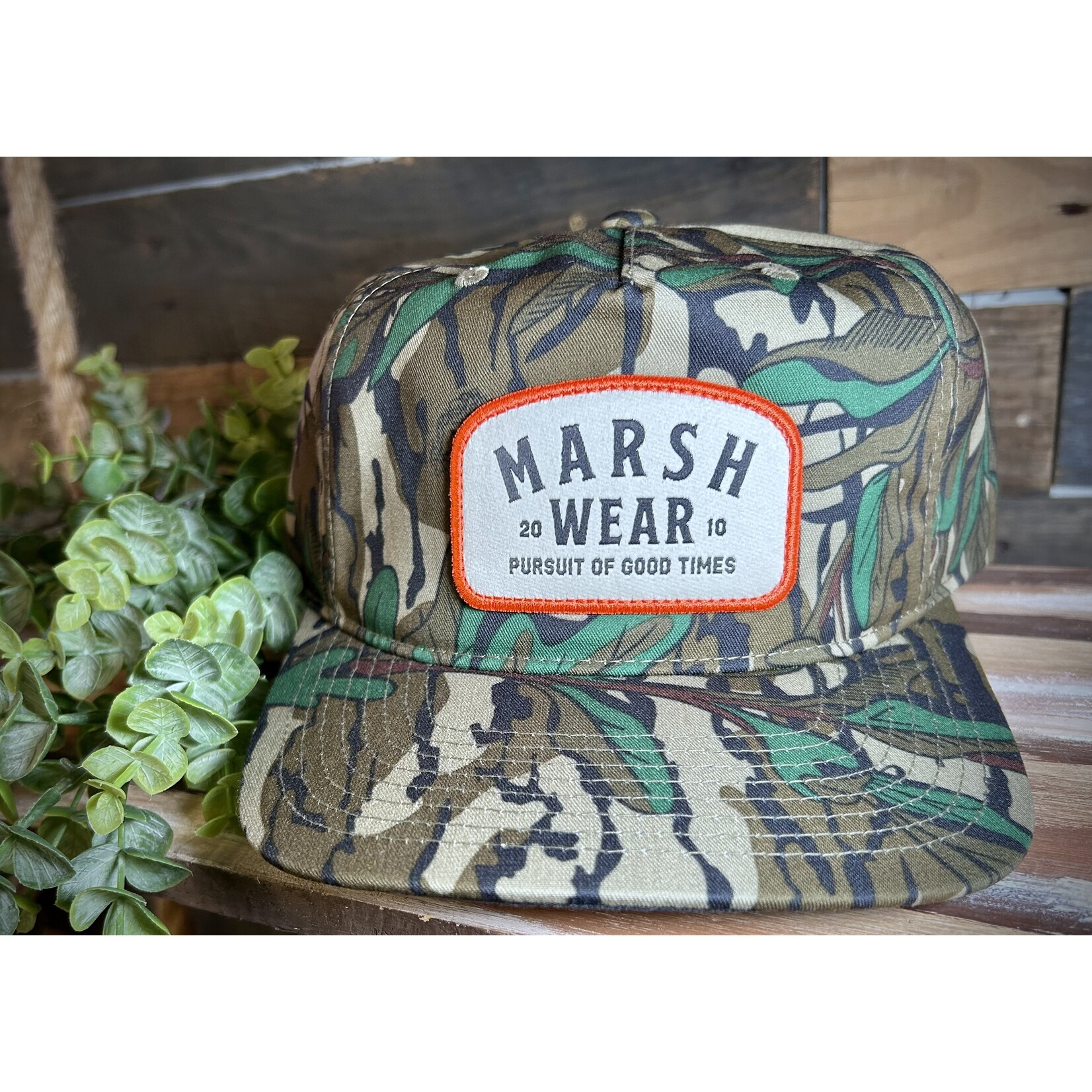 Marsh Wear Marsh Wear Apparel Men's Drummond Mossy Oak Snapback Hat