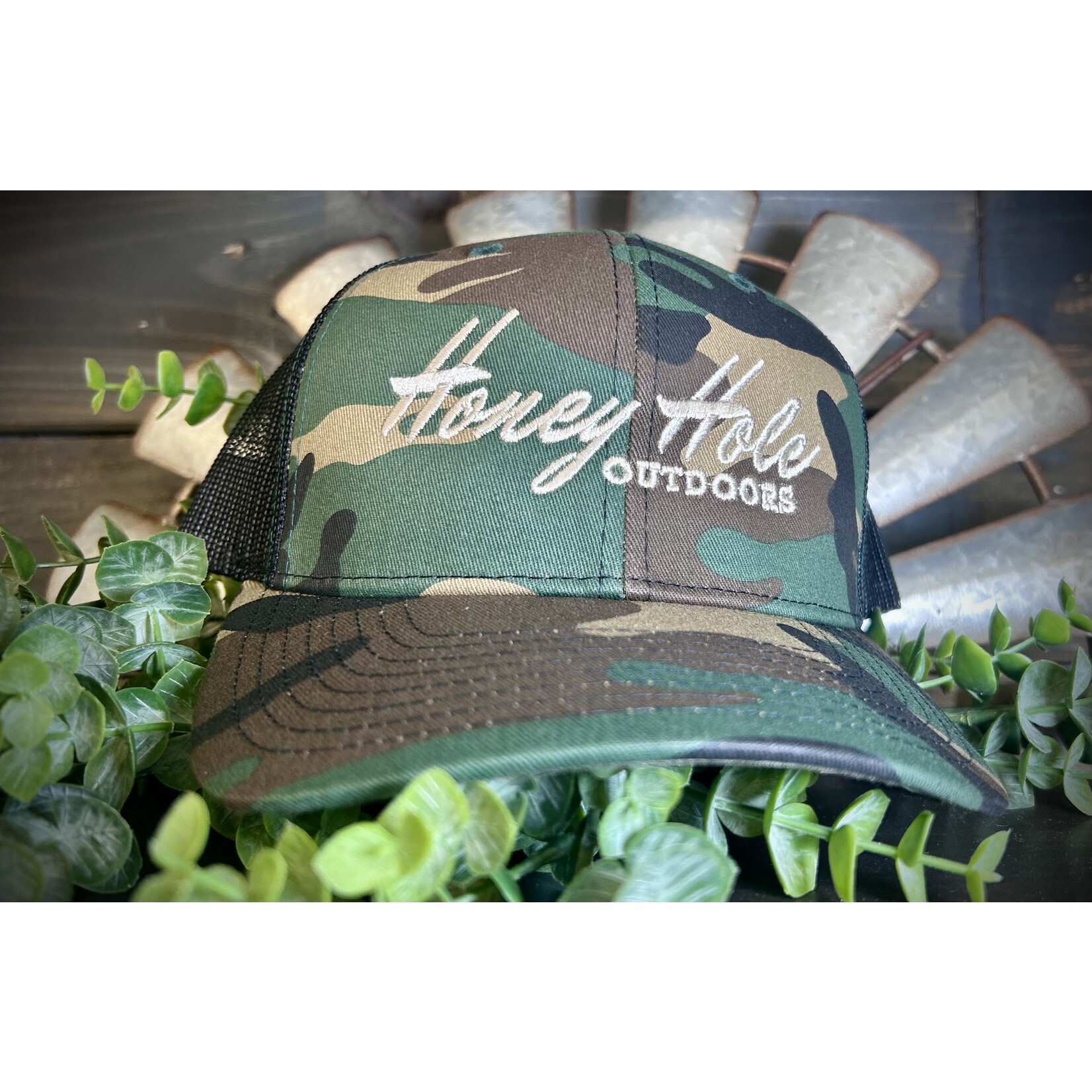 Honey Hole Outdoors Honey Hole Outdoors Heritage 5 Panel Snapback Hat