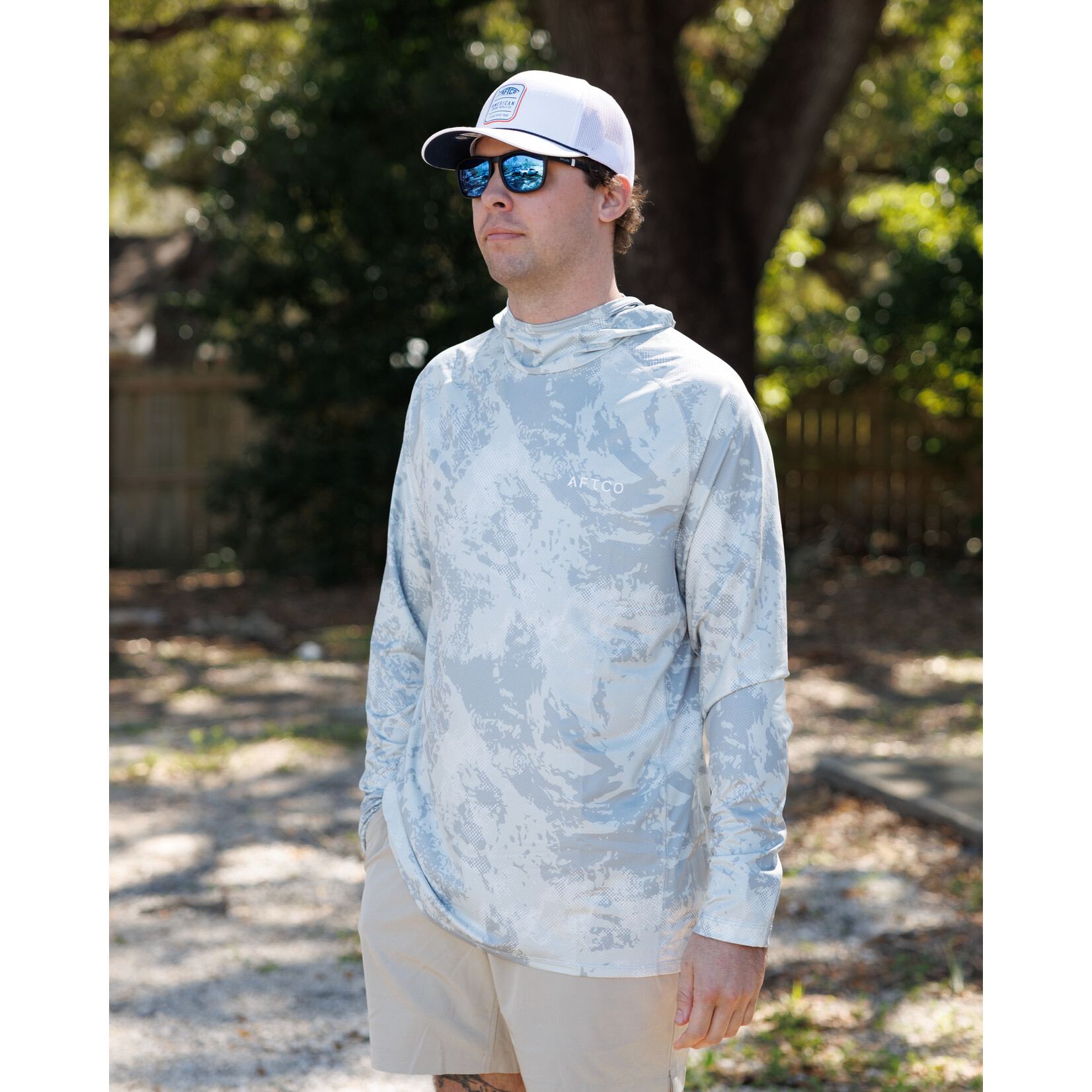 Aftco Aftco Men's Adapt Hood L/S Perf Shirt