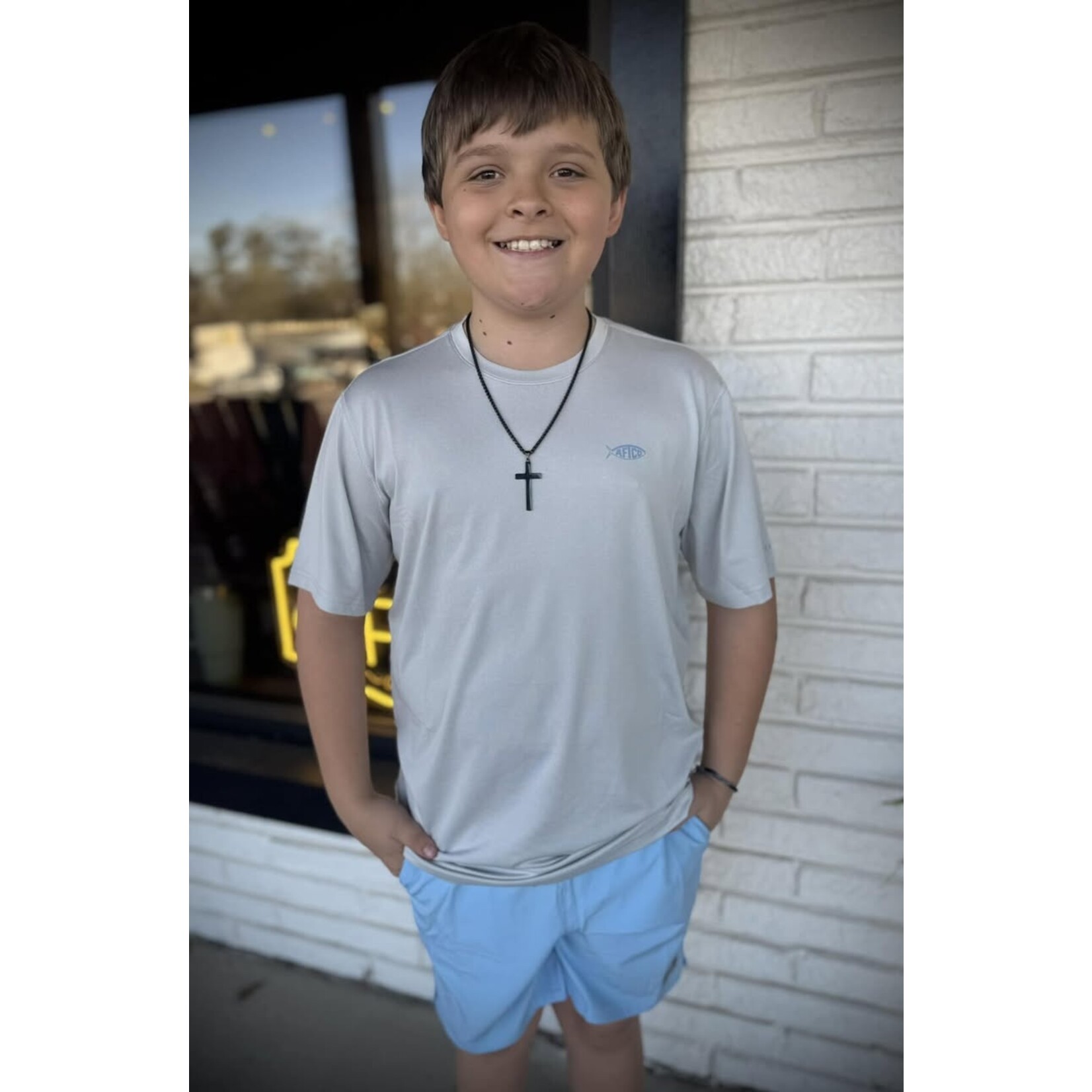 Aftco Aftco Youth Samurai S/S Performance Shirt