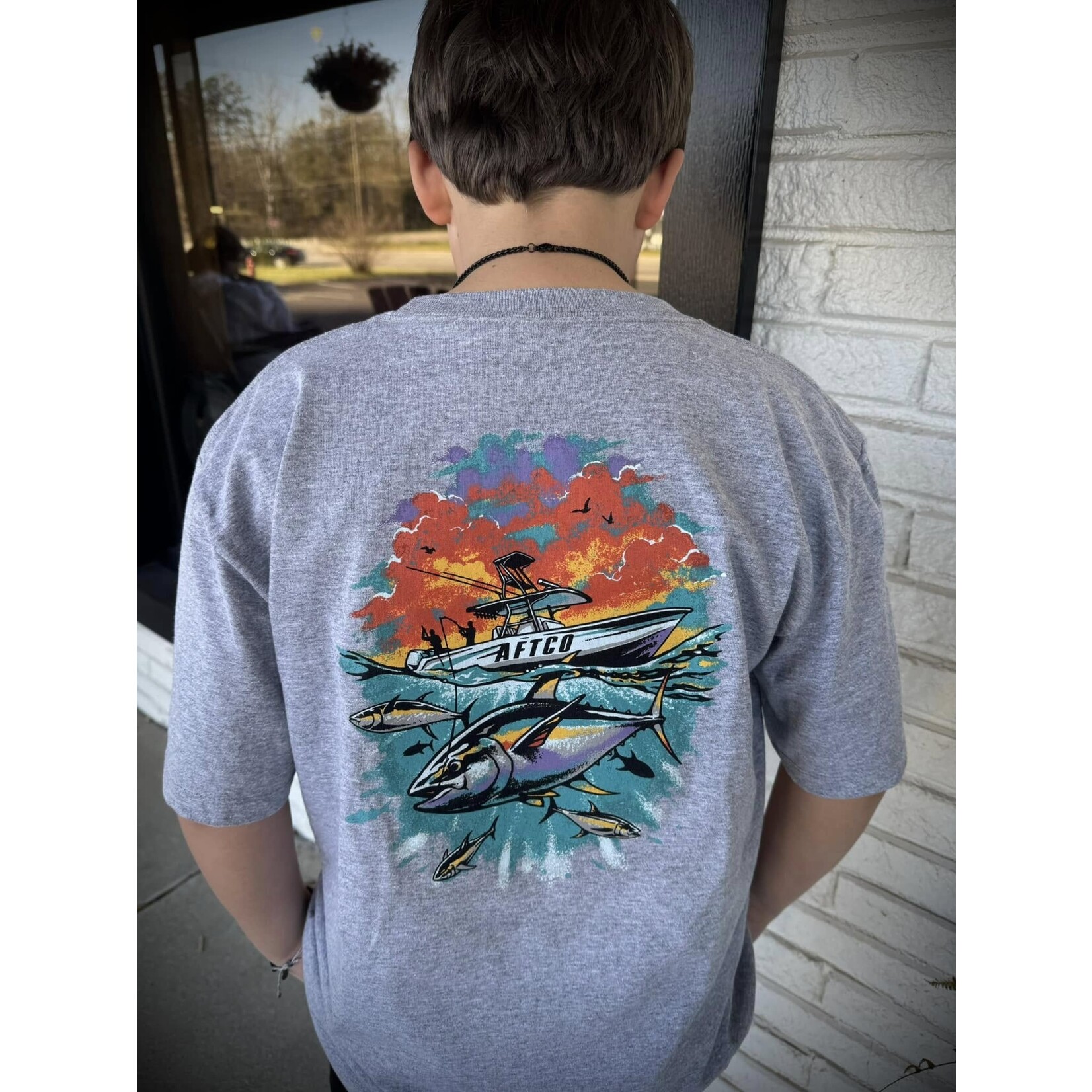 Aftco Aftco Youth Leader S/S TEE Shirt