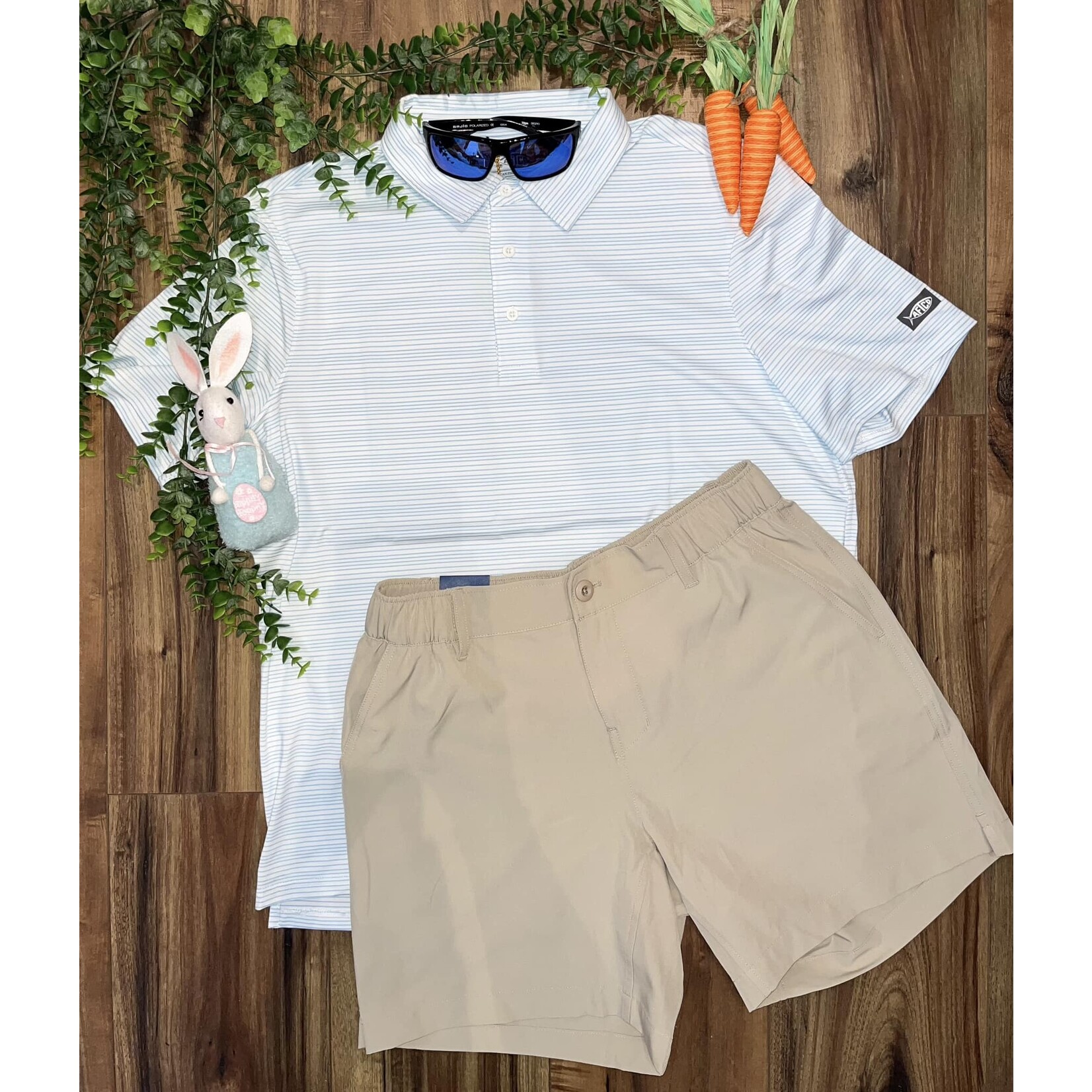 Aftco Aftco Men's Link Polo Shirt