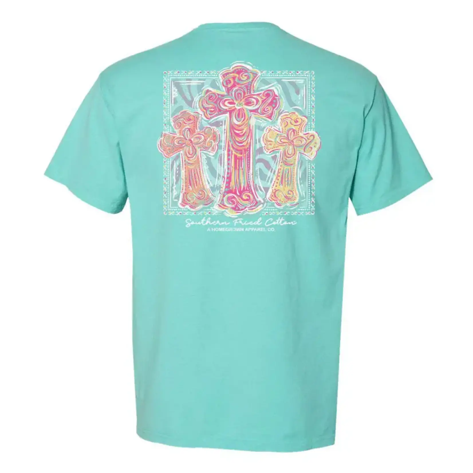 Southern Fried Cotton Southern Fried Cotton Women's Faith Hope Love S/S TEE Shirt