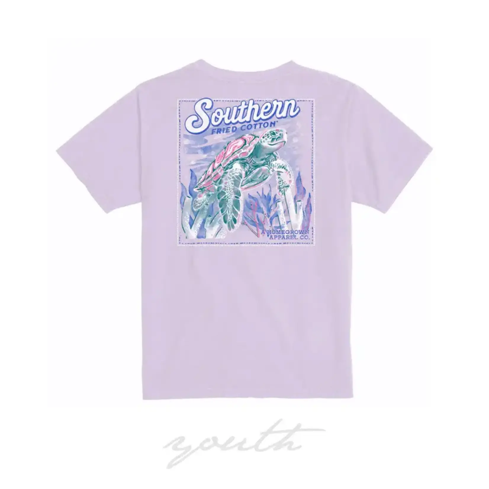 Southern Fried Cotton Southern Fried Cotton Youth Girls Saltwater Queen S/S TEE Shirt