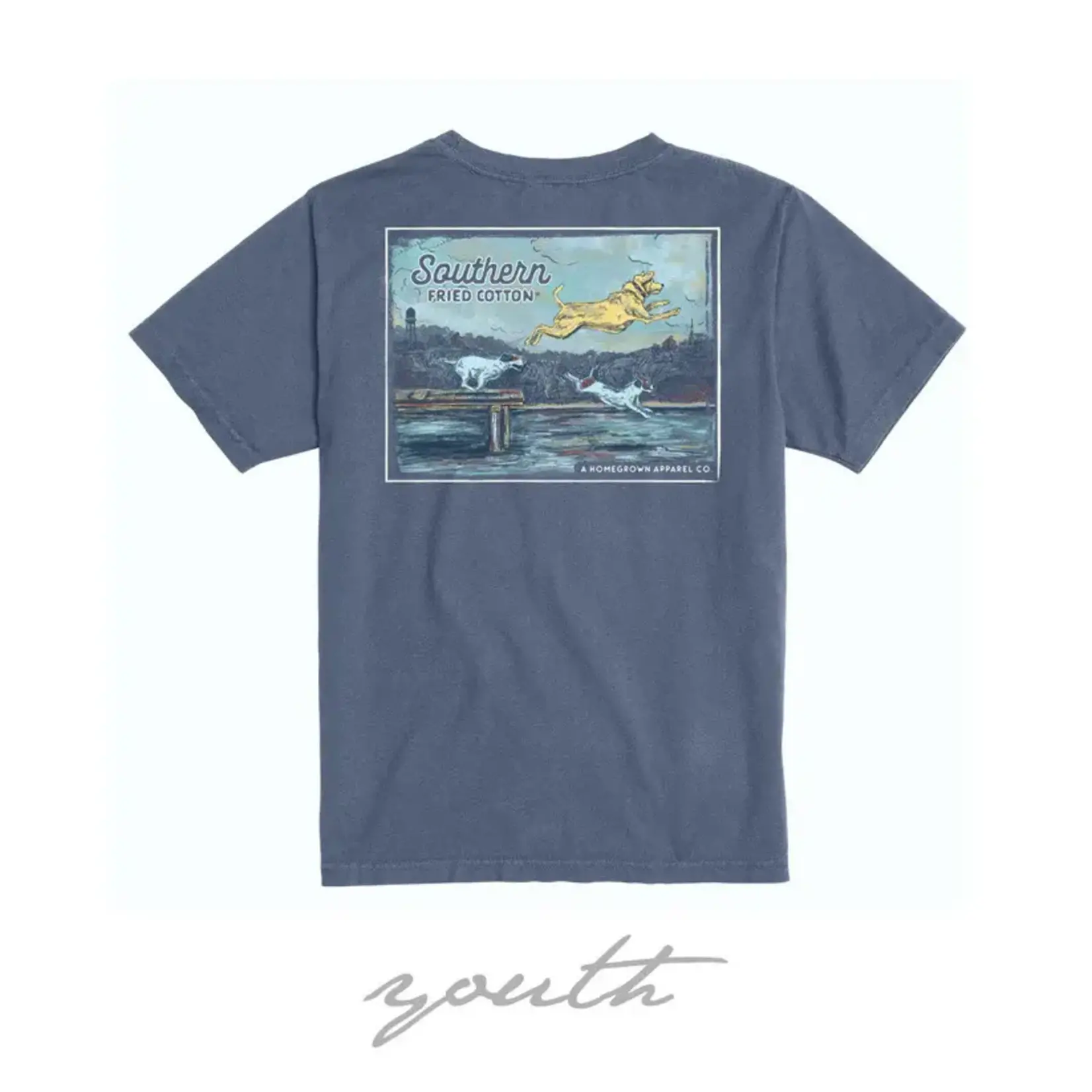 Southern Fried Cotton Southern Fried Cotton Youth Boys Make a Splash S/S TEE Shirt