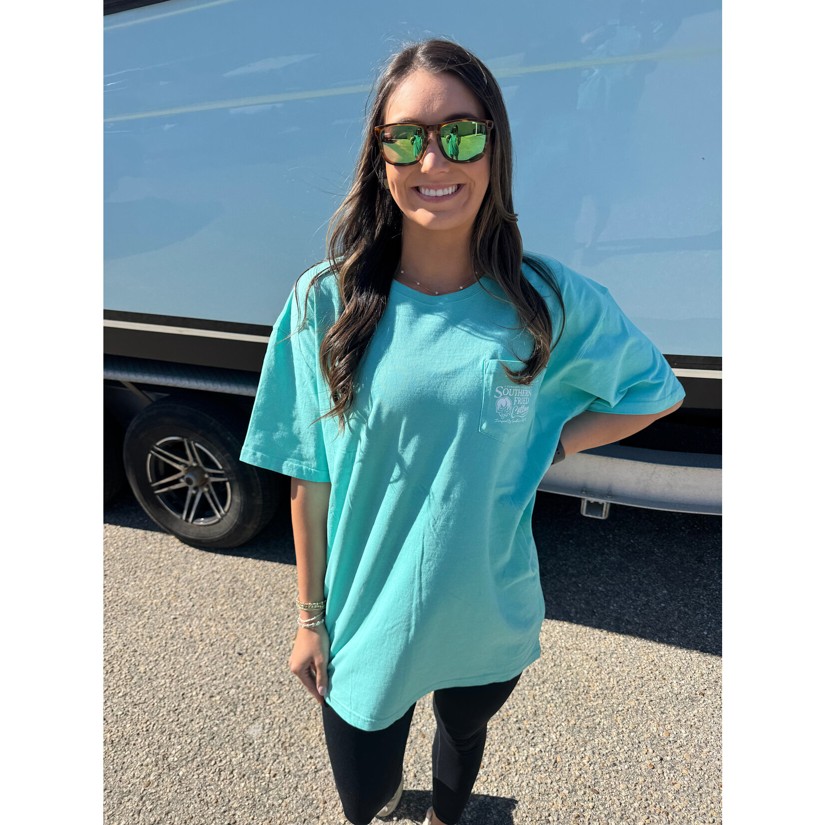 Southern Fried Cotton Southern Fried Cotton Women's Farm Fresh S/S TEE Shirt