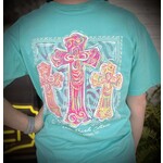 Southern Fried Cotton Southern Fried Cotton Women's Faith Hope Love S/S TEE Shirt