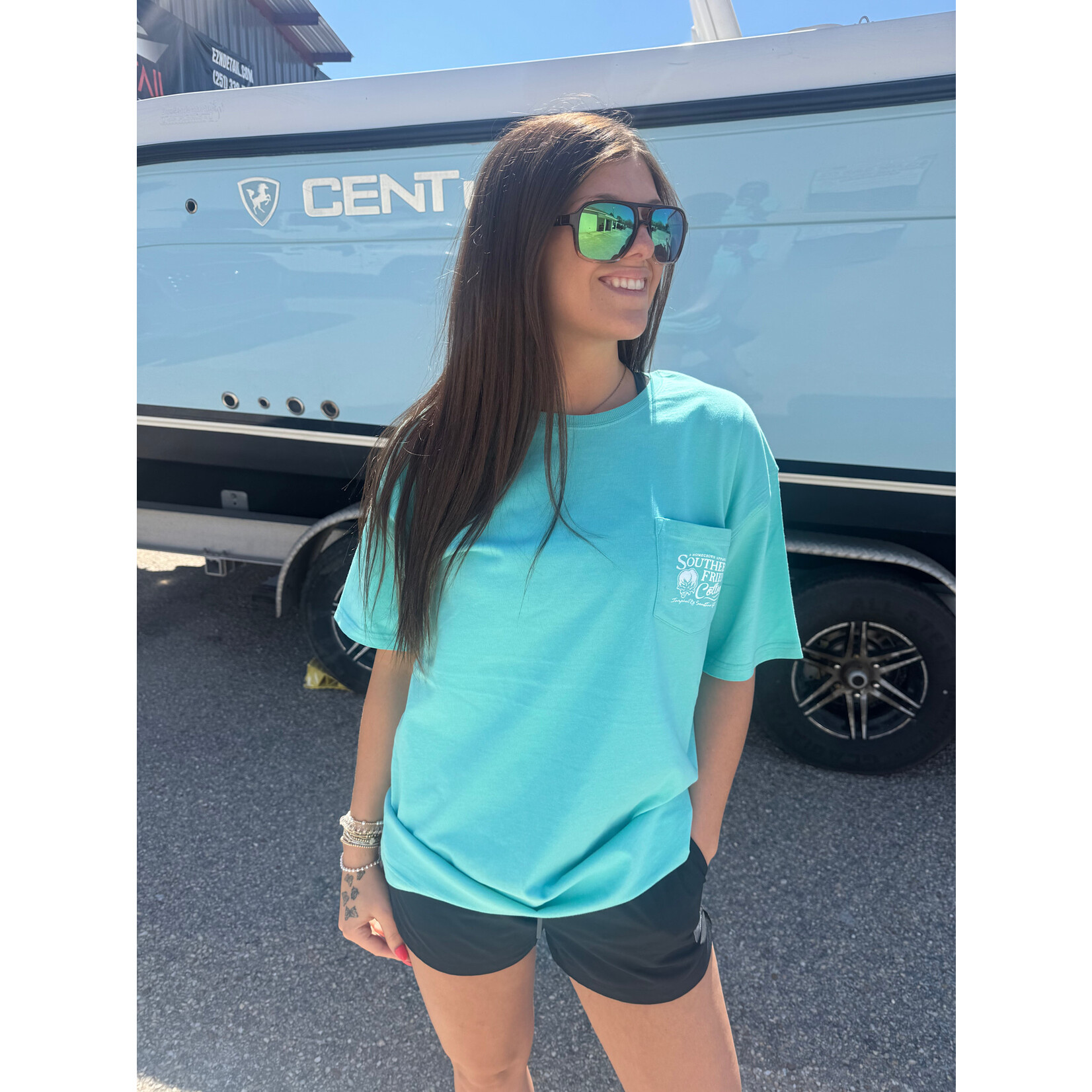 Southern Fried Cotton Southern Fried Cotton Women's Faith Hope Love S/S TEE Shirt