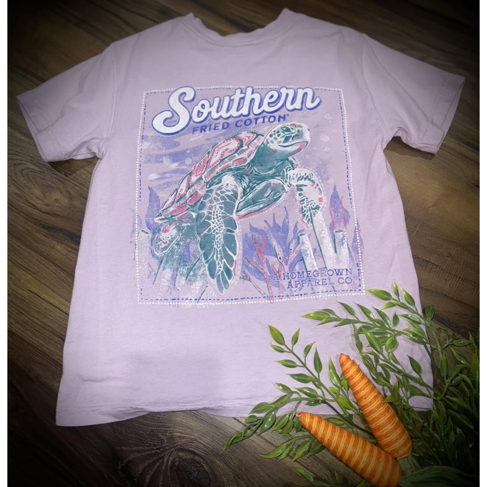 Southern Fried Cotton Southern Fried Cotton Youth Girls Saltwater Queen S/S TEE Shirt