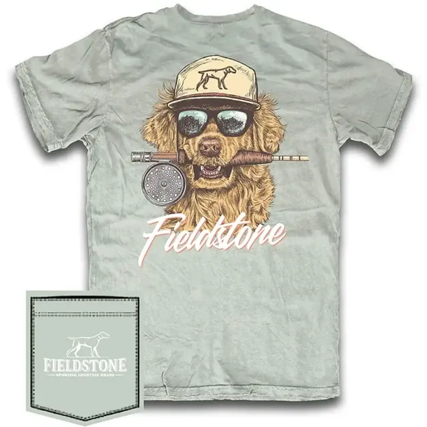 Fieldstone Fieldstone Outdoors Youth Bay Retriever Reel S/S TEE Shirt