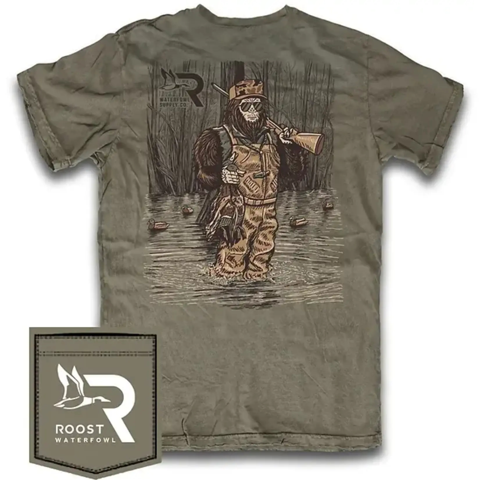 Roost Waterfowl Roost Waterfowl Youth Roost Sasquatch S/S TEE Shirt