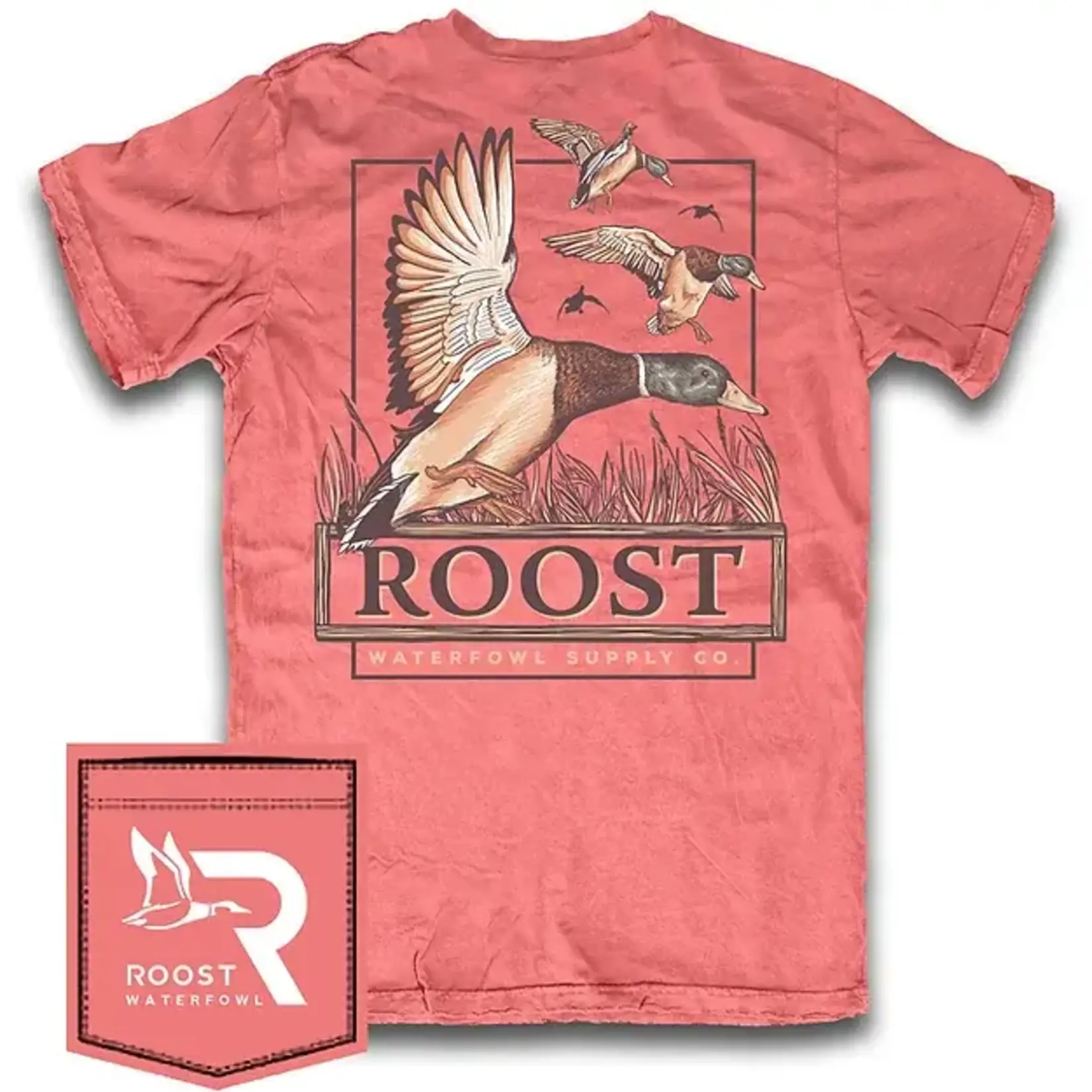 Roost Waterfowl Roost Waterfowl Youth Roost  Mallard Pitching S/S TEE Shirt