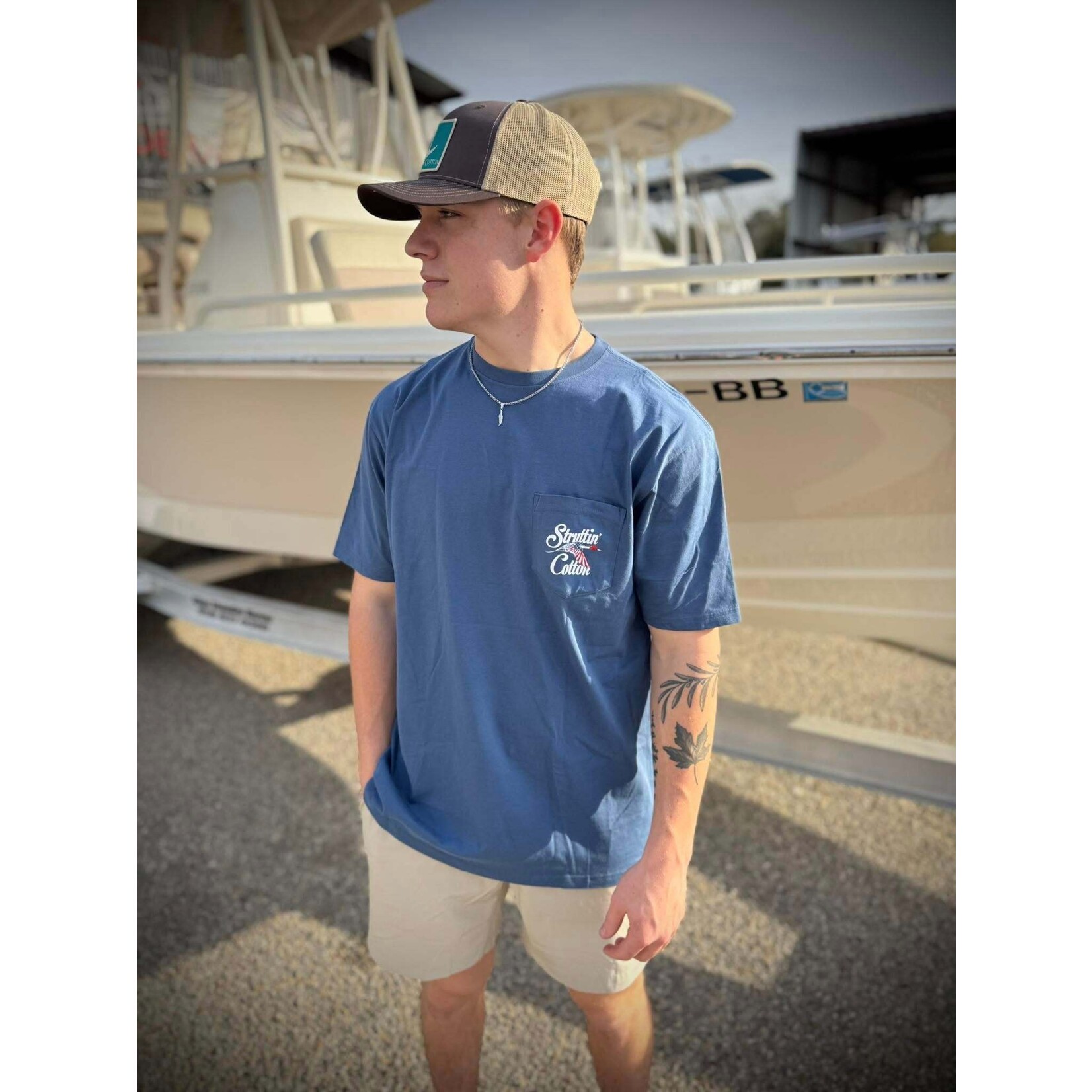 Struttin' Cotton Struttin' Cotton American Pintail S/S TEE Shirt