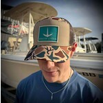 Struttin' Cotton Struttin' Cotton Turkey Track Patch 7 Panel Snapback Hat