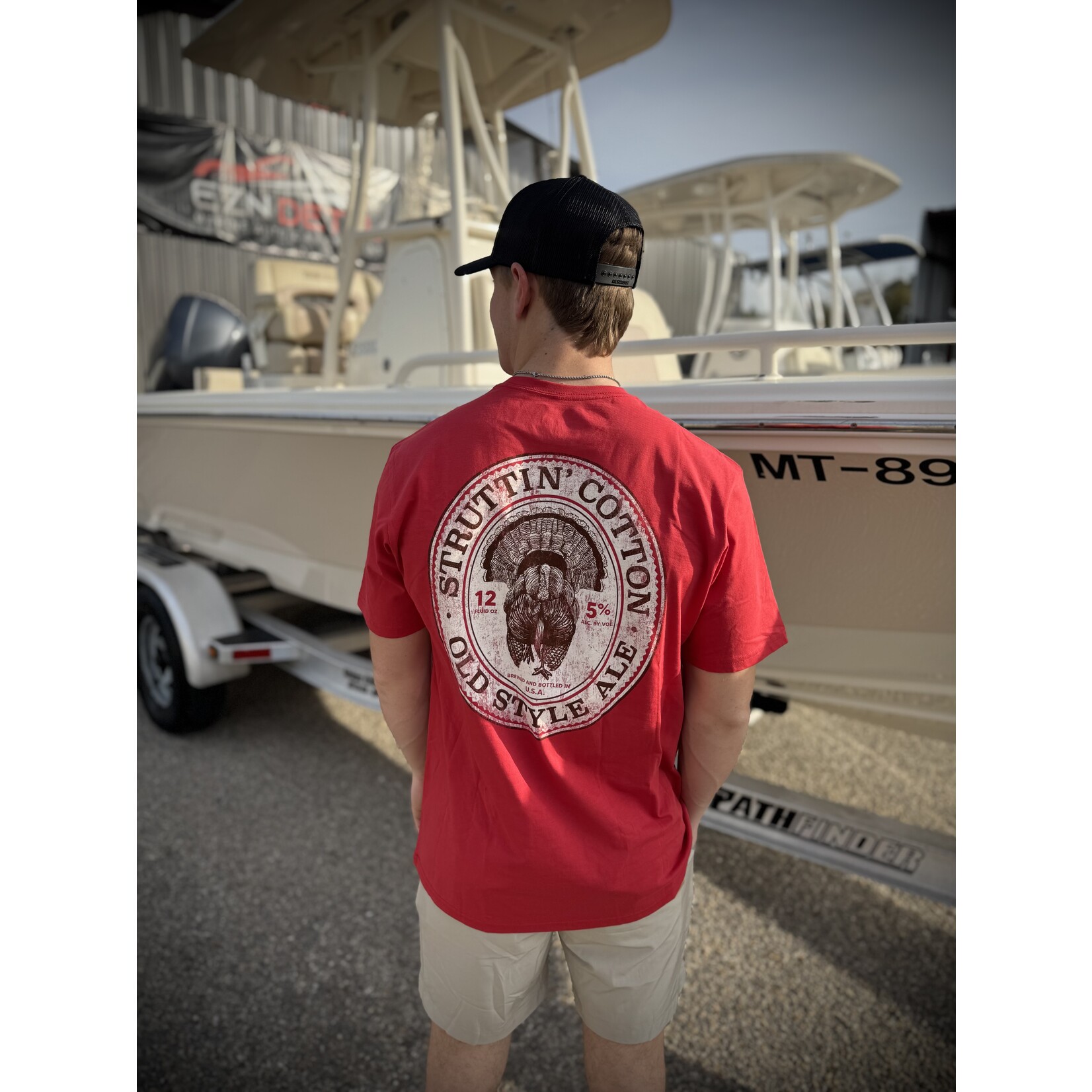Struttin' Cotton Struttin' Cotton Old Style Turkey Ale S/S TEE Shirt