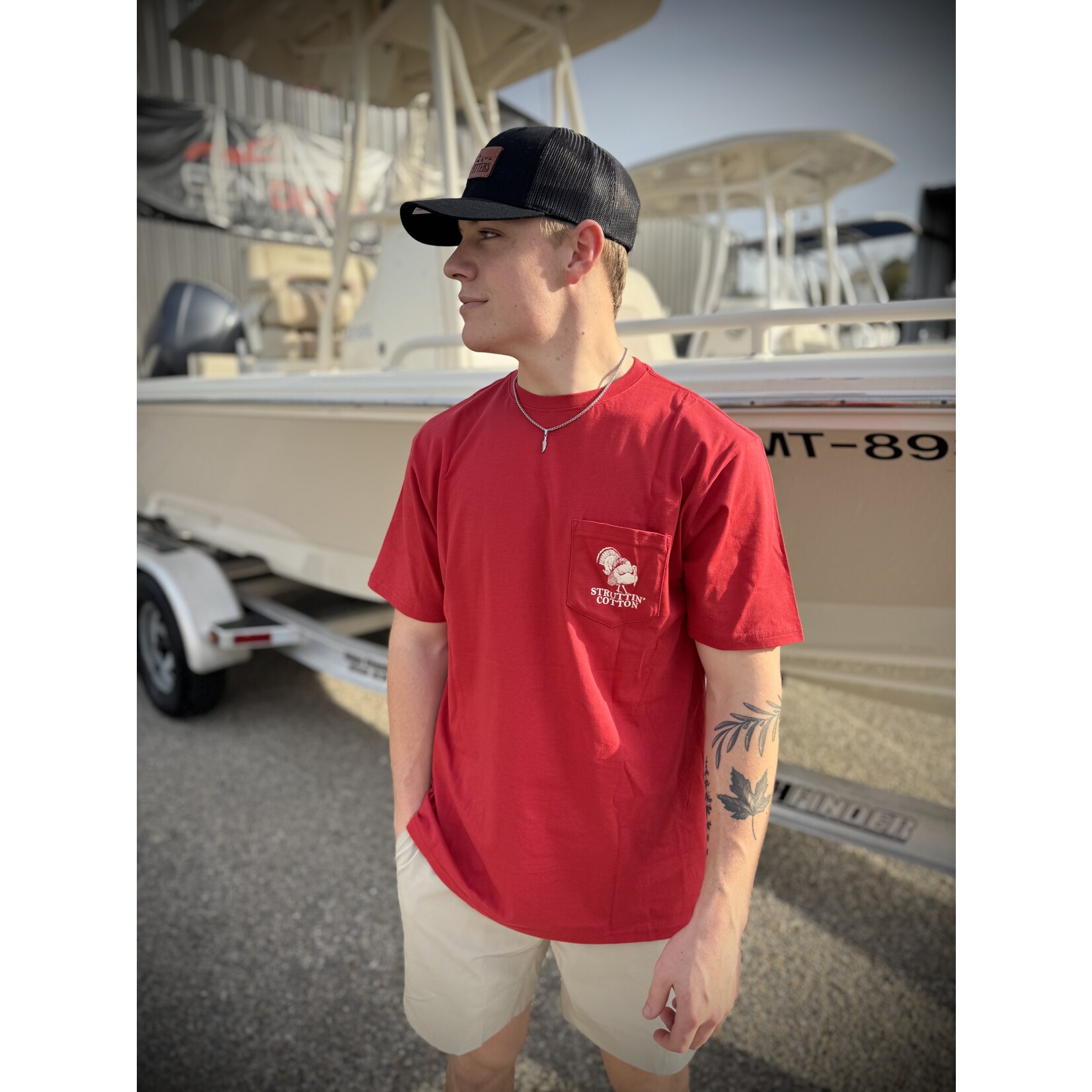 Struttin' Cotton Struttin' Cotton Old Style Turkey Ale S/S TEE Shirt