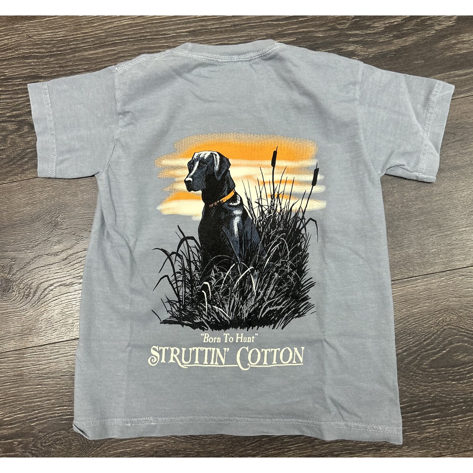 Struttin' Cotton Struttin' Cotton Youth Boys Born to Hunt S/S TEE Shirt