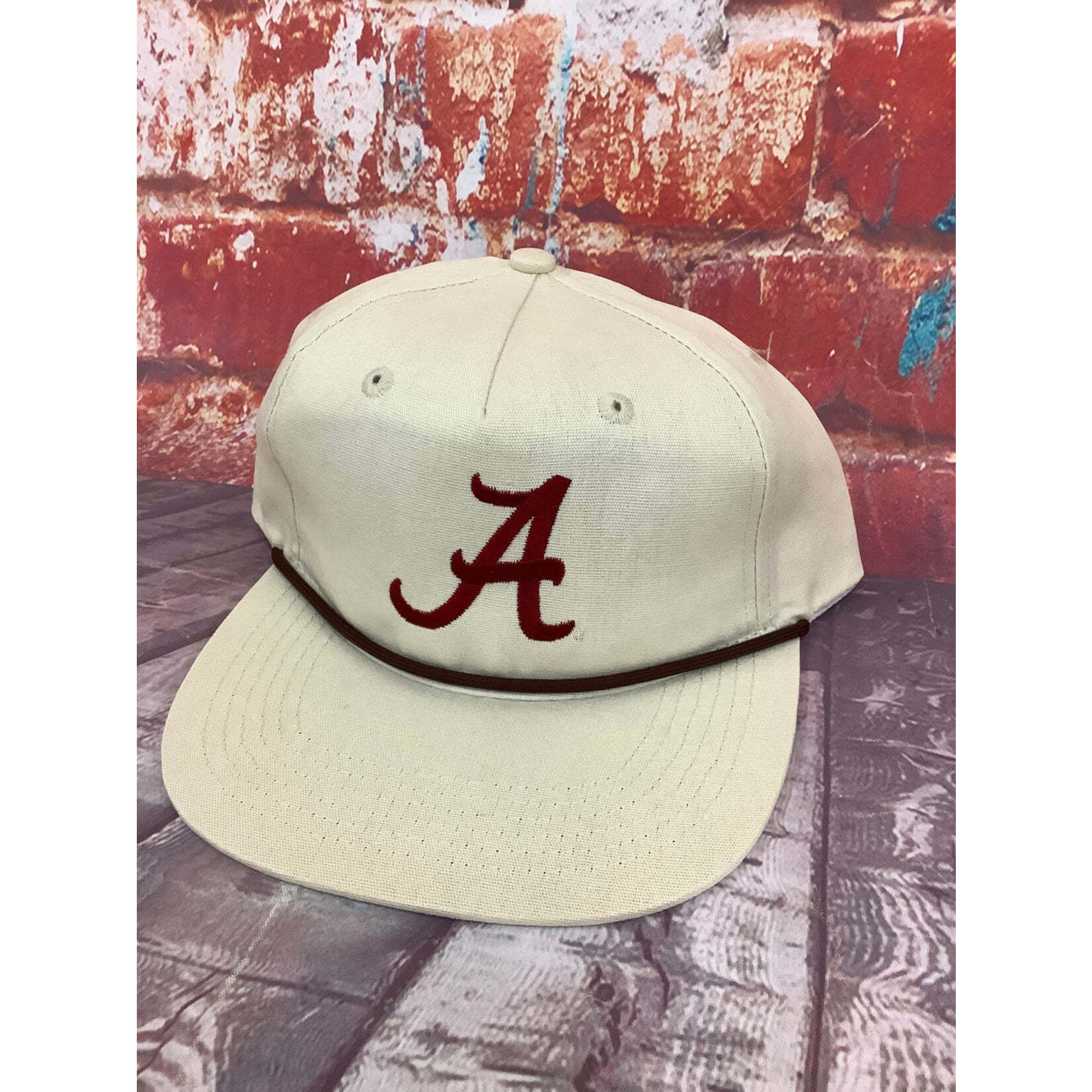 Speckle Bellies Speckle Bellies Script A Alabama Rope Snapback Hat