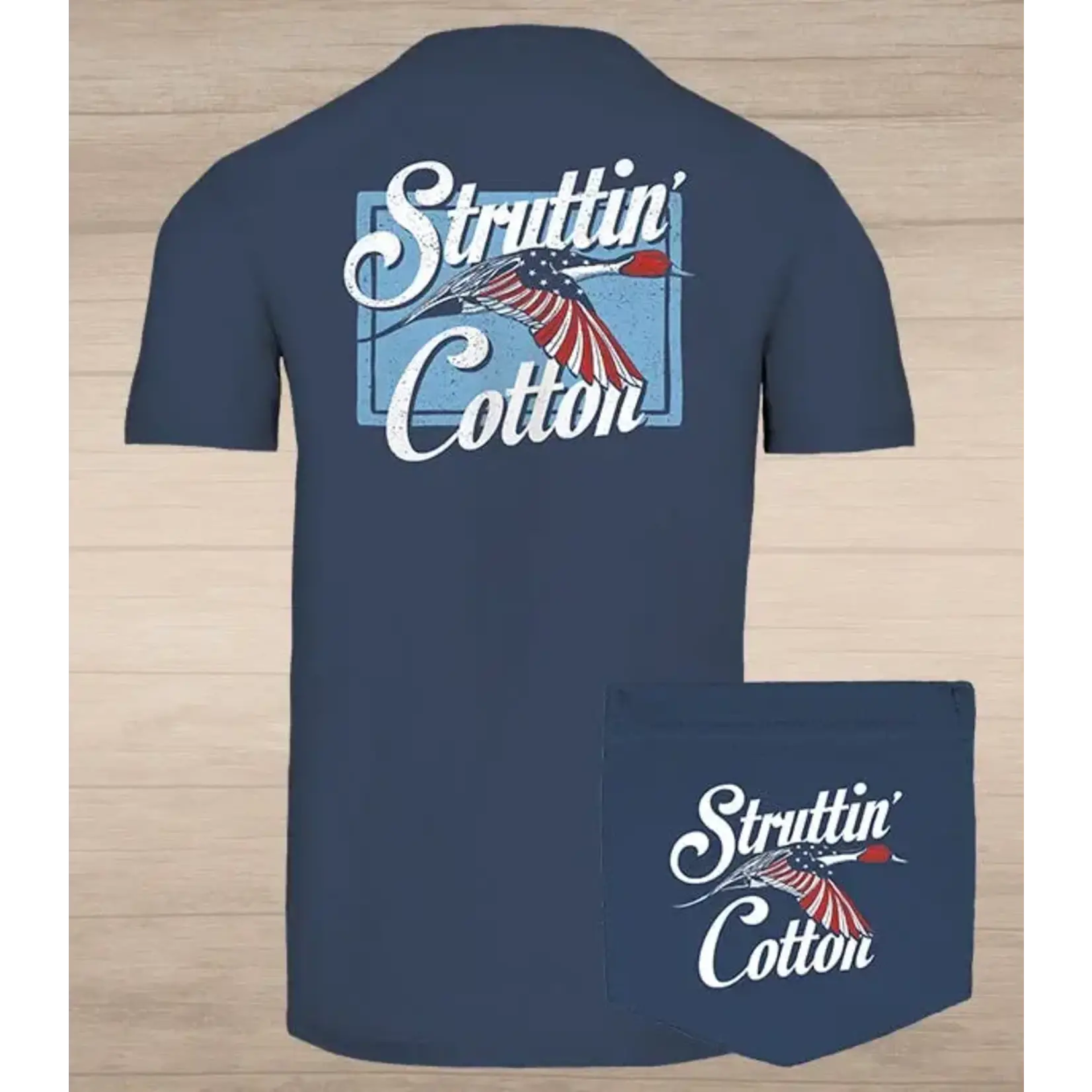 Struttin' Cotton Struttin' Cotton American Pintail S/S TEE Shirt