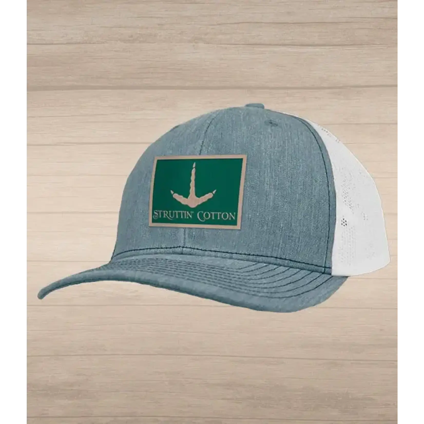Struttin' Cotton Struttin' Cotton Turkey Track Patch Snapback Hat