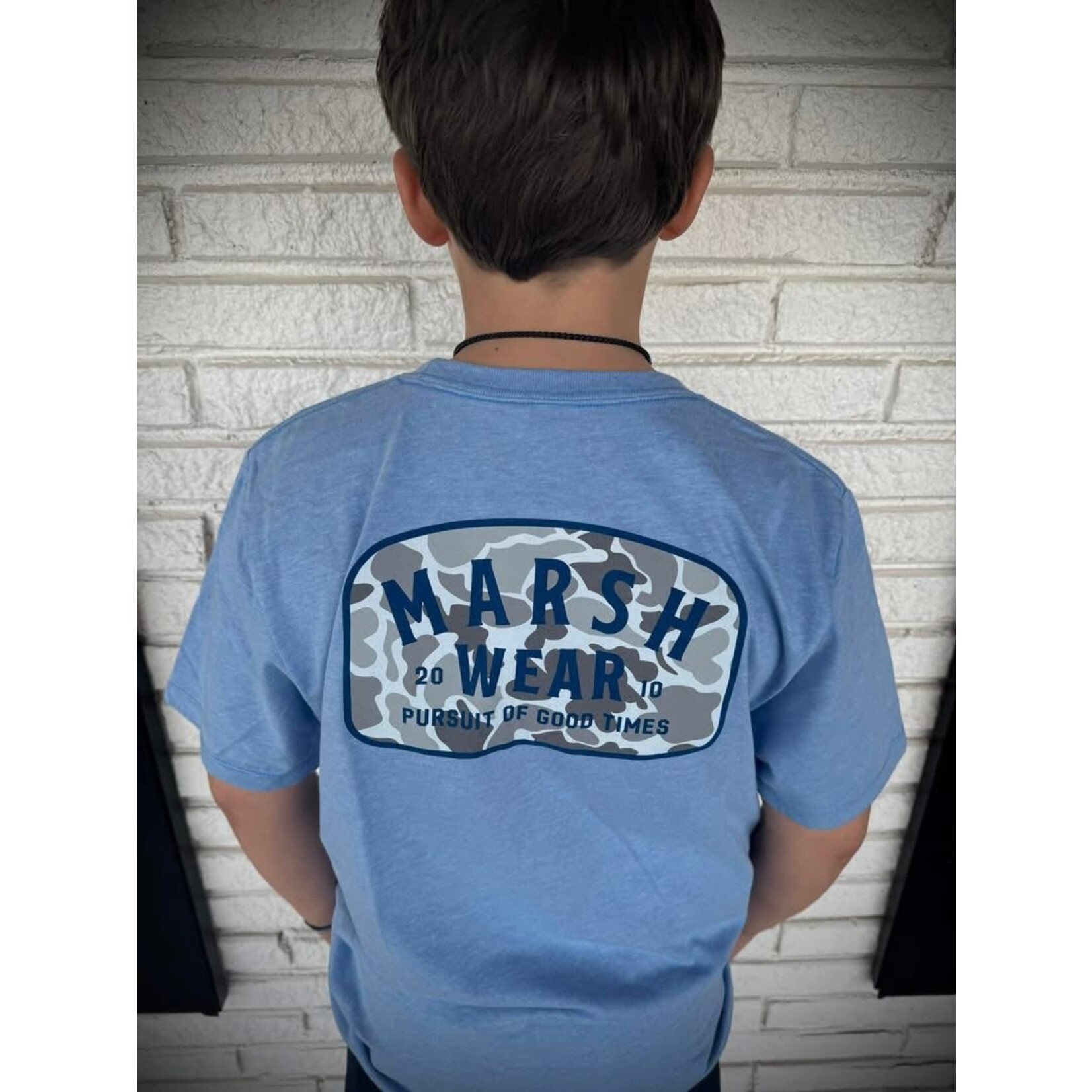 Marsh Wear Marsh Wear Apparel Youth Alton Camo S/S TEE Shirt