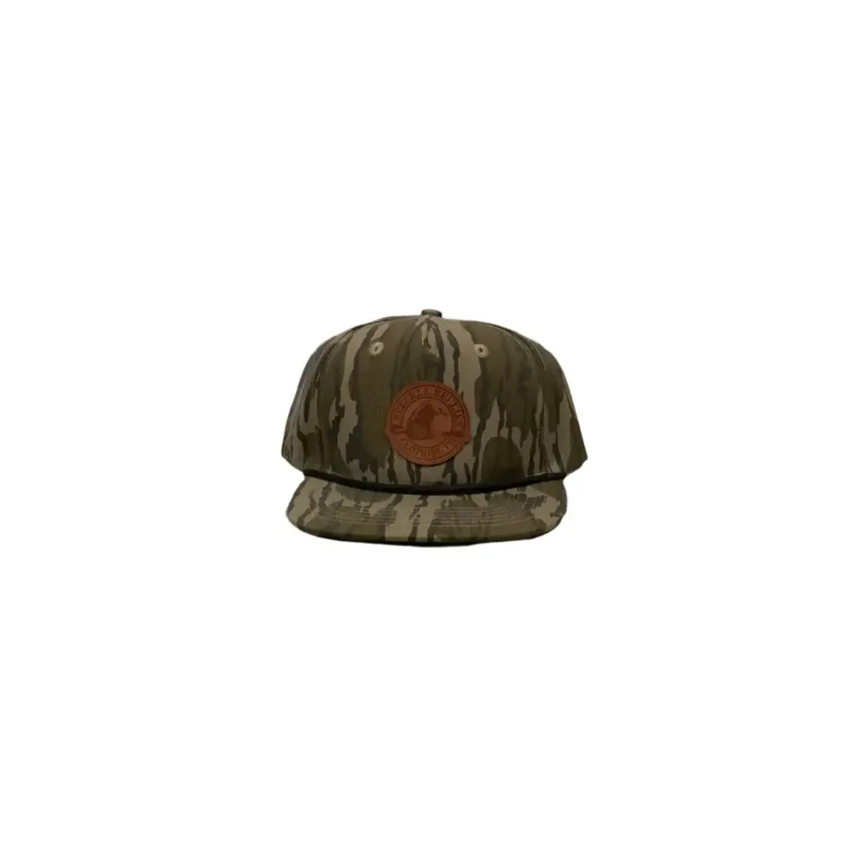 Speckle Bellies Speckle Bellies Youth Circle Leather Patch Rope Snapback Hat