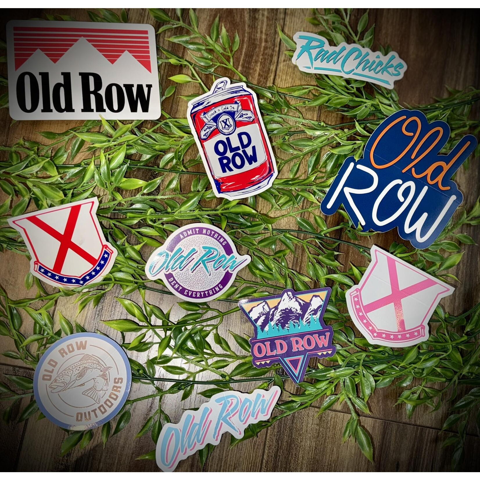 OLD ROW Old Row Outdoors Rad Chicks Decals