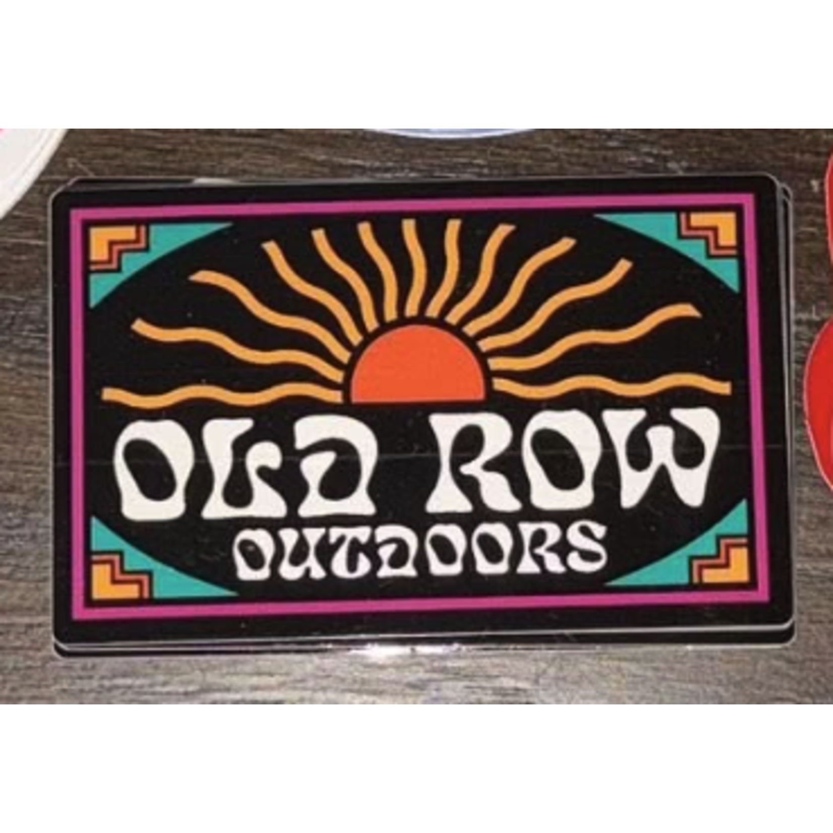 OLD ROW Old Row Outdoors Outdoor Decals