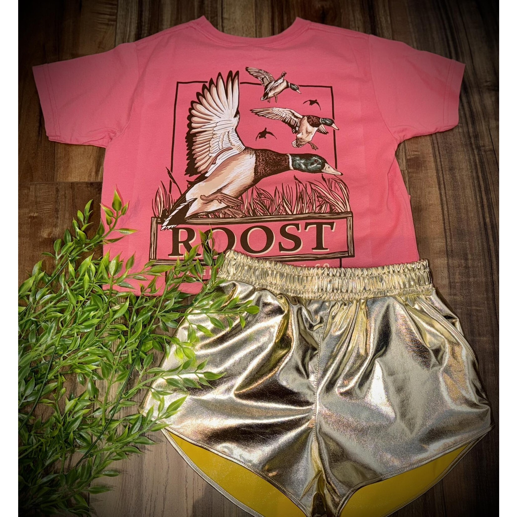 Roost Waterfowl Roost Waterfowl Youth Roost  Mallard Pitching S/S TEE Shirt