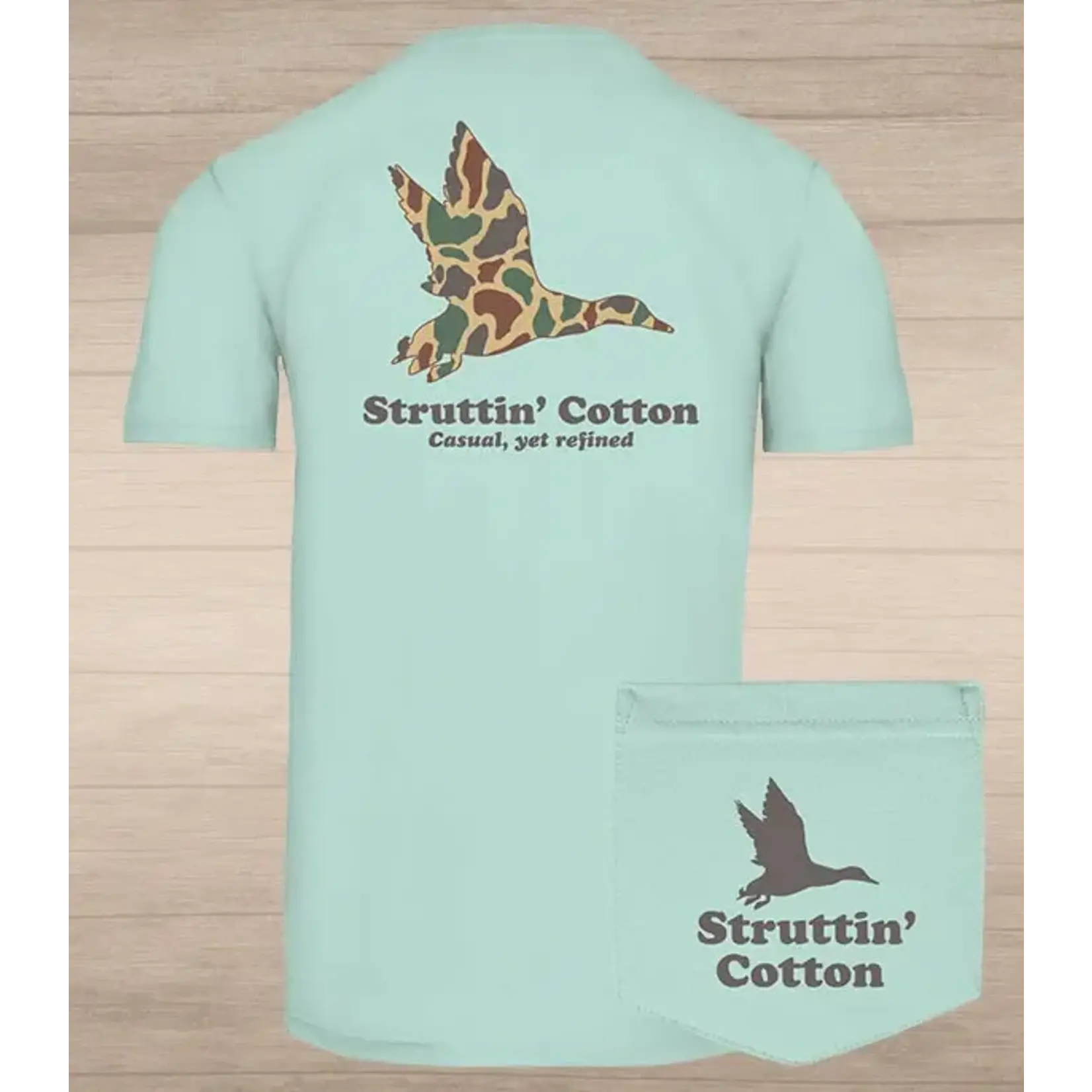 Struttin' Cotton Struttin' Cotton Old School Mallard S/S TEE Shirt