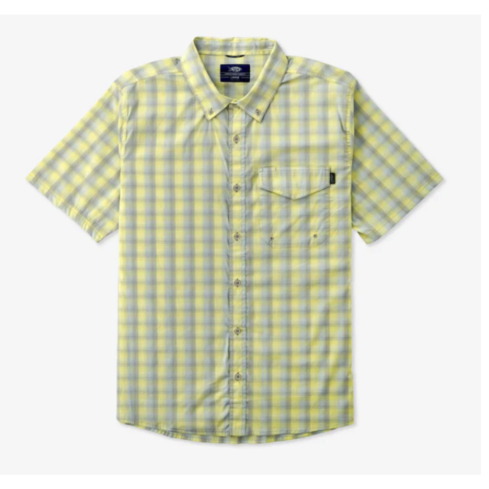 Aftco Aftco Men's Portside Tech Button Down S/S Shirt