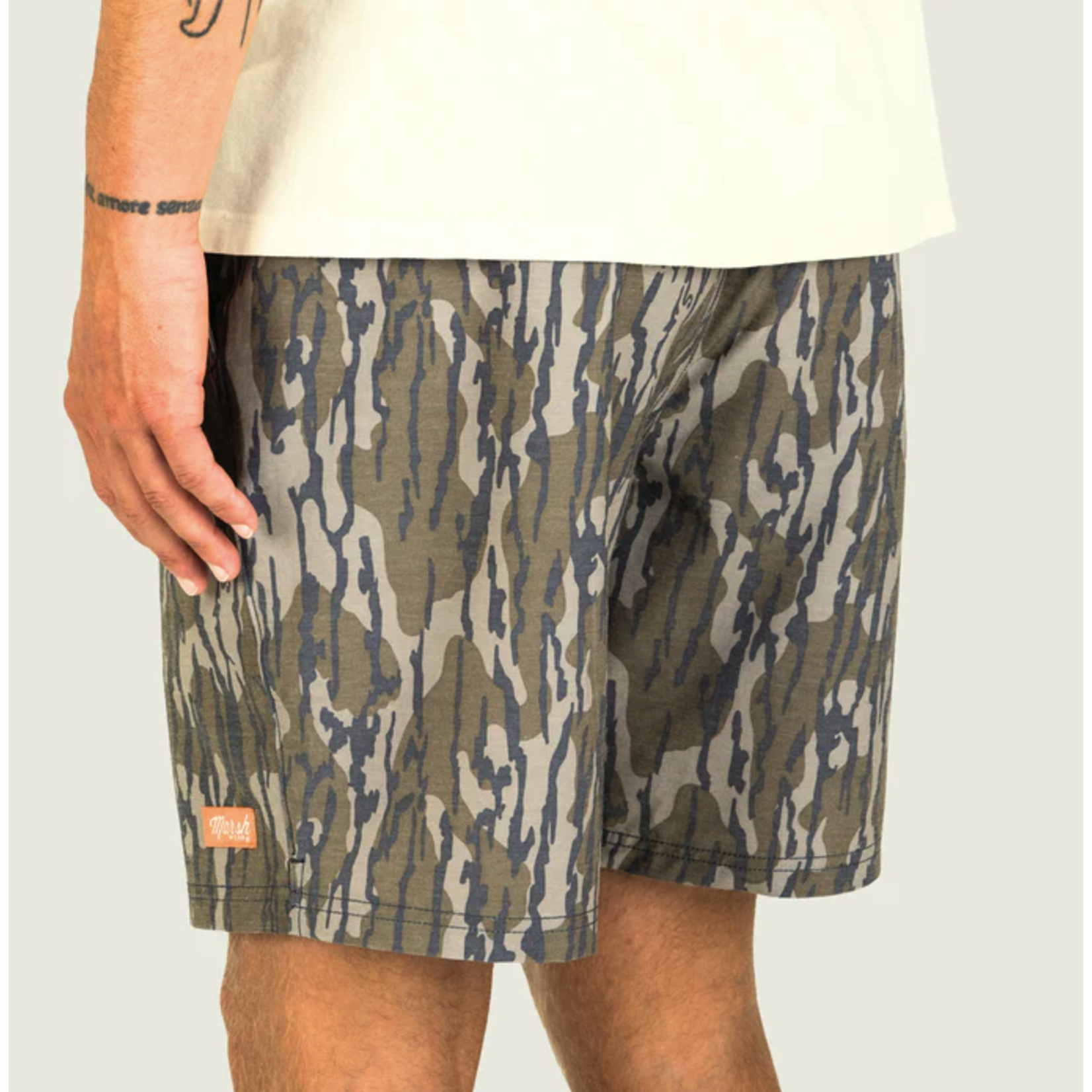 Marsh Wear Marsh Wear Apparel Men's Fulton Mossy Oak Volley Shorts