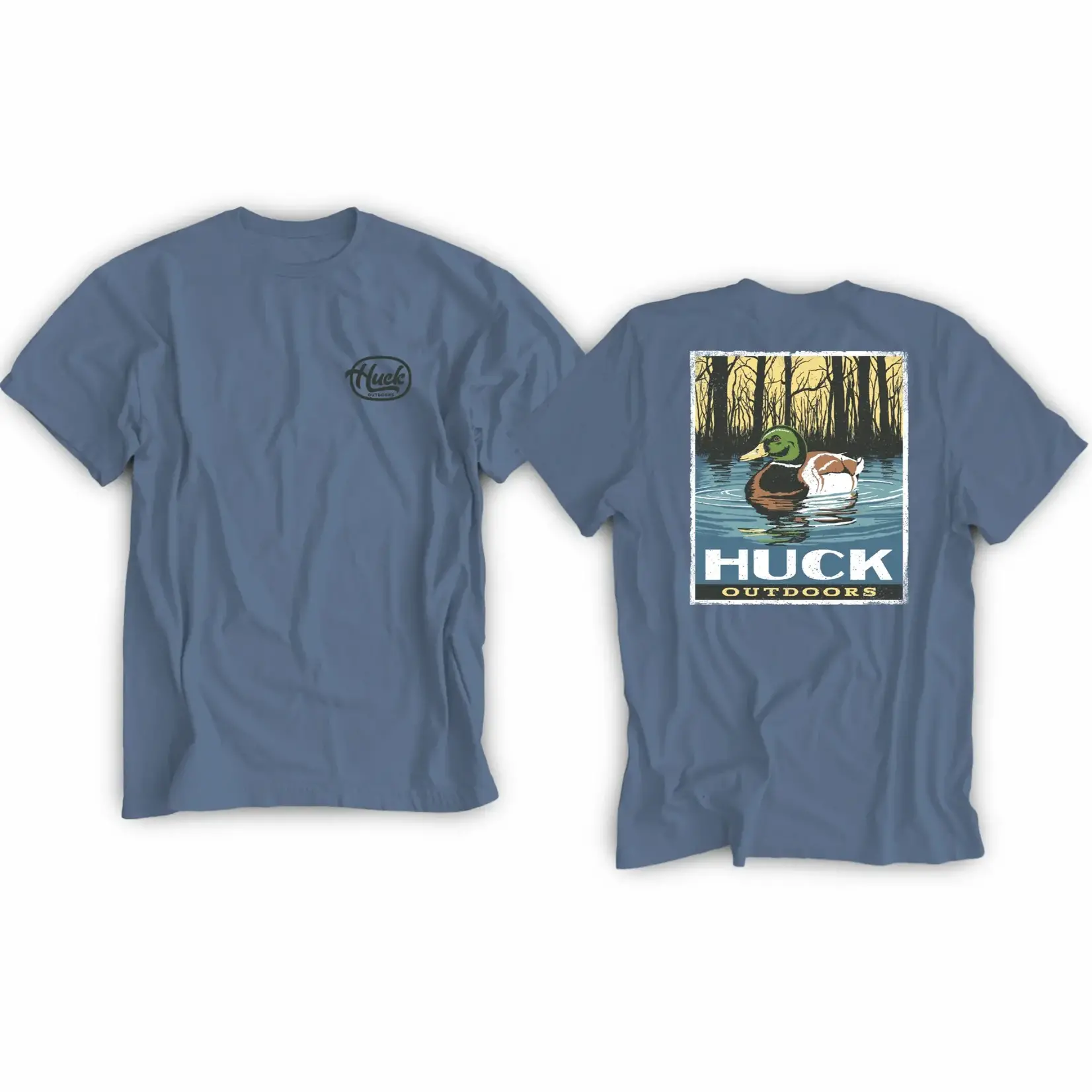 Huck Outdoors Huck Outdoors Mallard Poster S/S TEE Shirt
